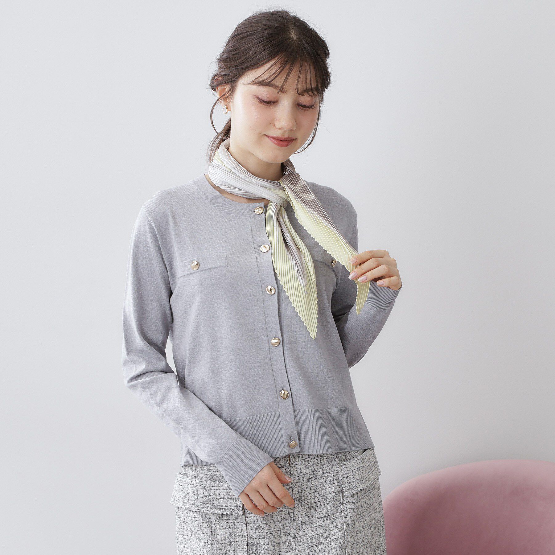 index「プリーツスカーフ」|バンダナ・スカーフ|