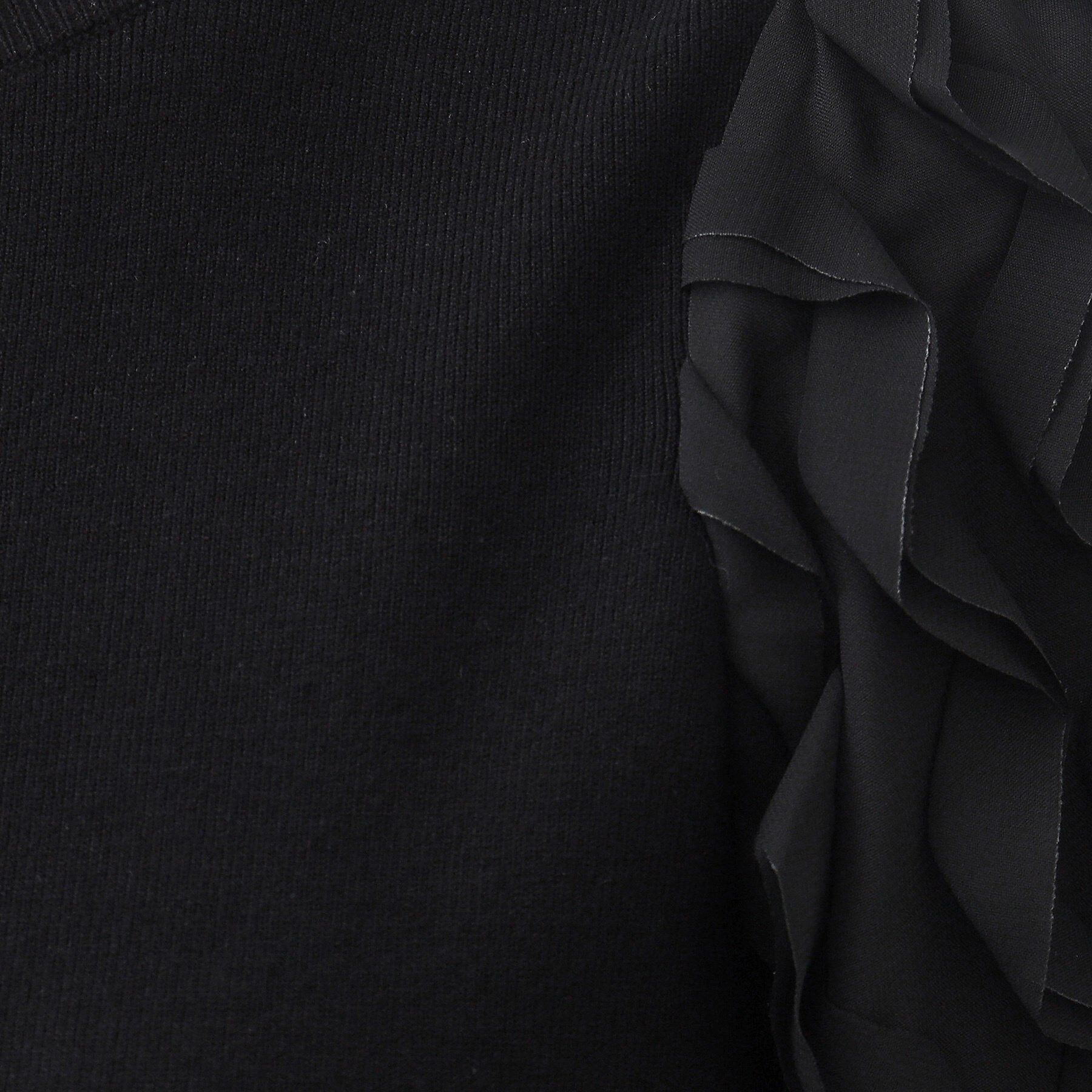 OPAQUE.CLIP「フリルスリーブデザインニット【洗濯機洗い可】」|Tシャツ・カットソー|