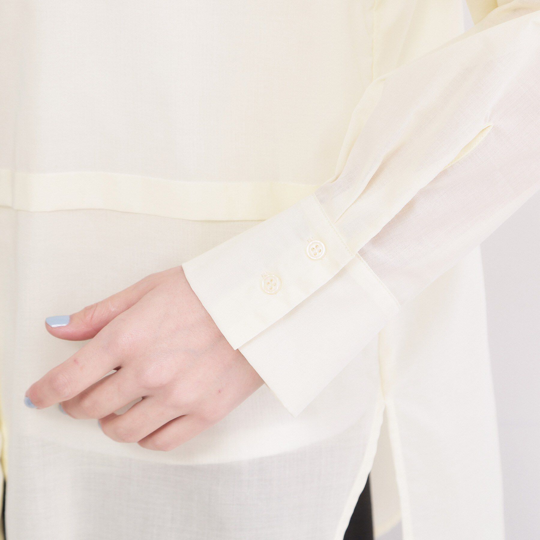 OPAQUE.CLIP「シアーローンシャツ【洗濯機OK】」|シャツ・ブラウス|