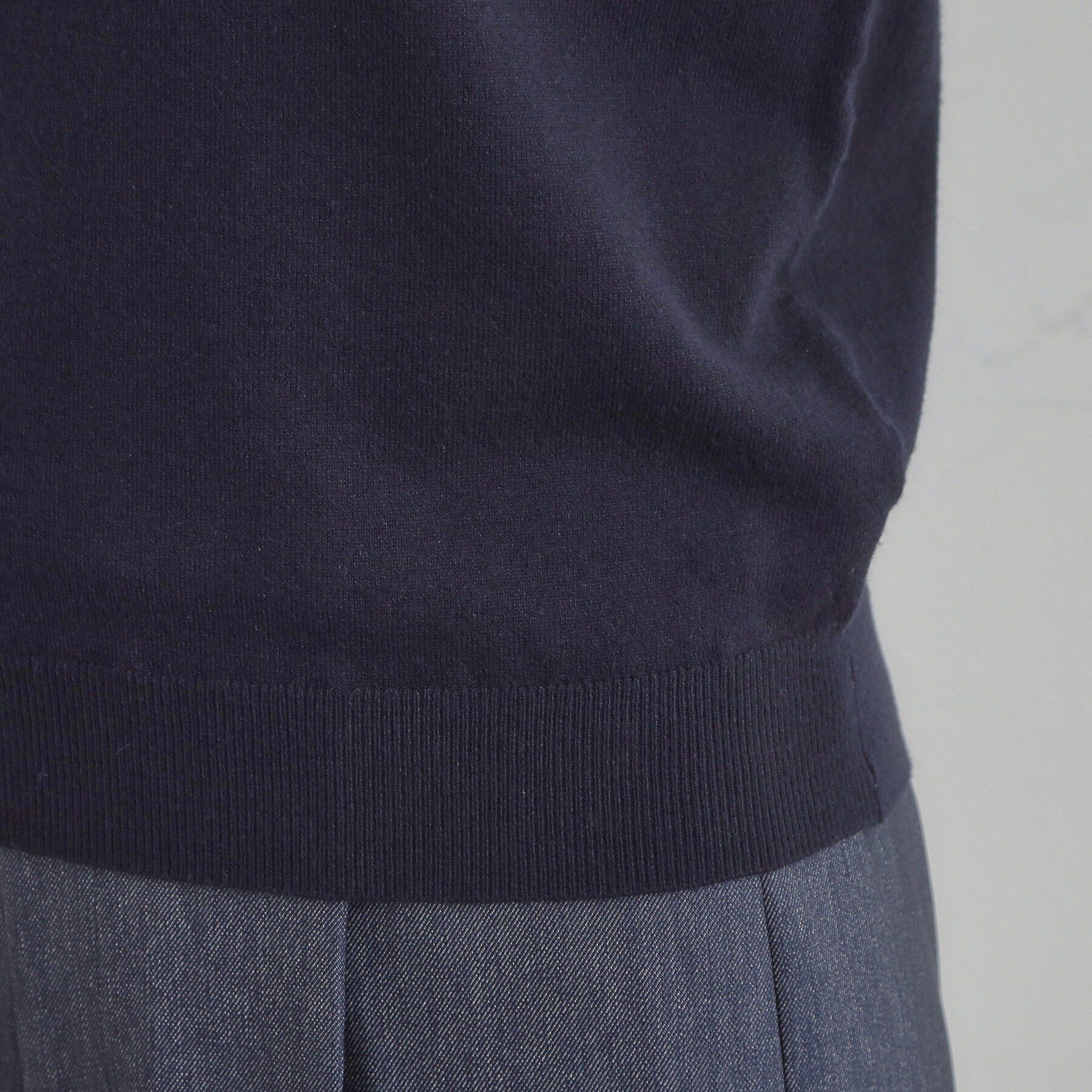 Couture broach「【洗える・着映え】パール調衿ニット」|ニット・セーター|