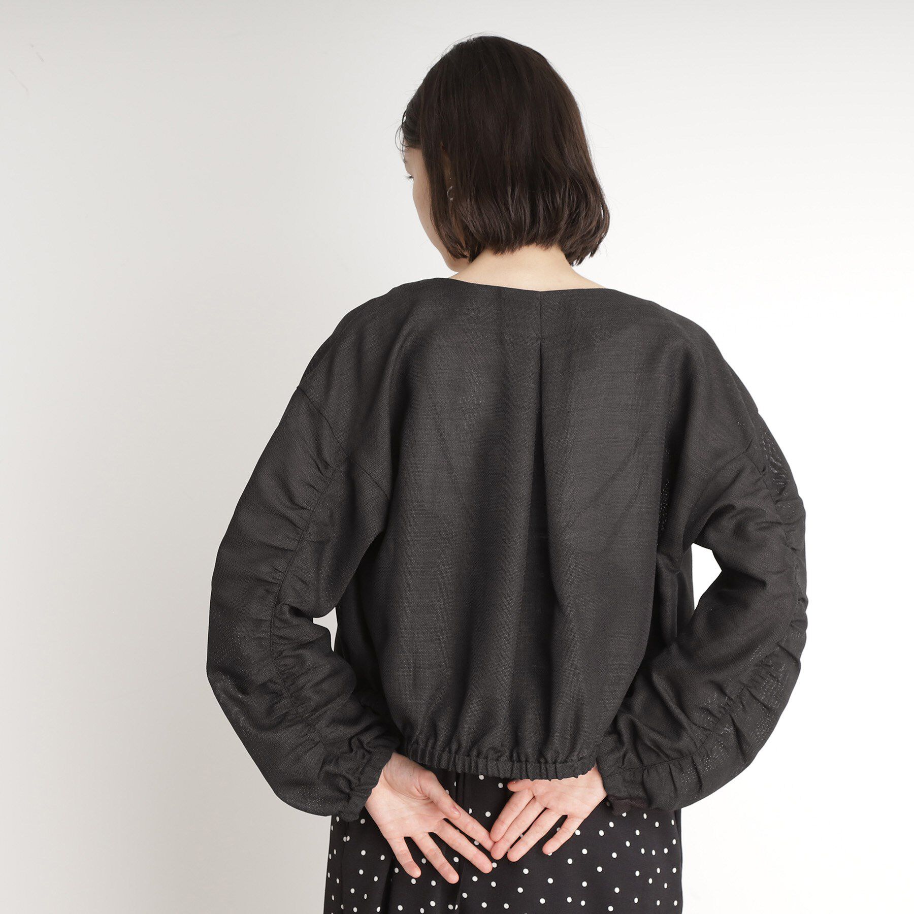 THE SHOP TK「パナマメッシュブルゾン【洗える】」|ブルゾン・スタジャン|