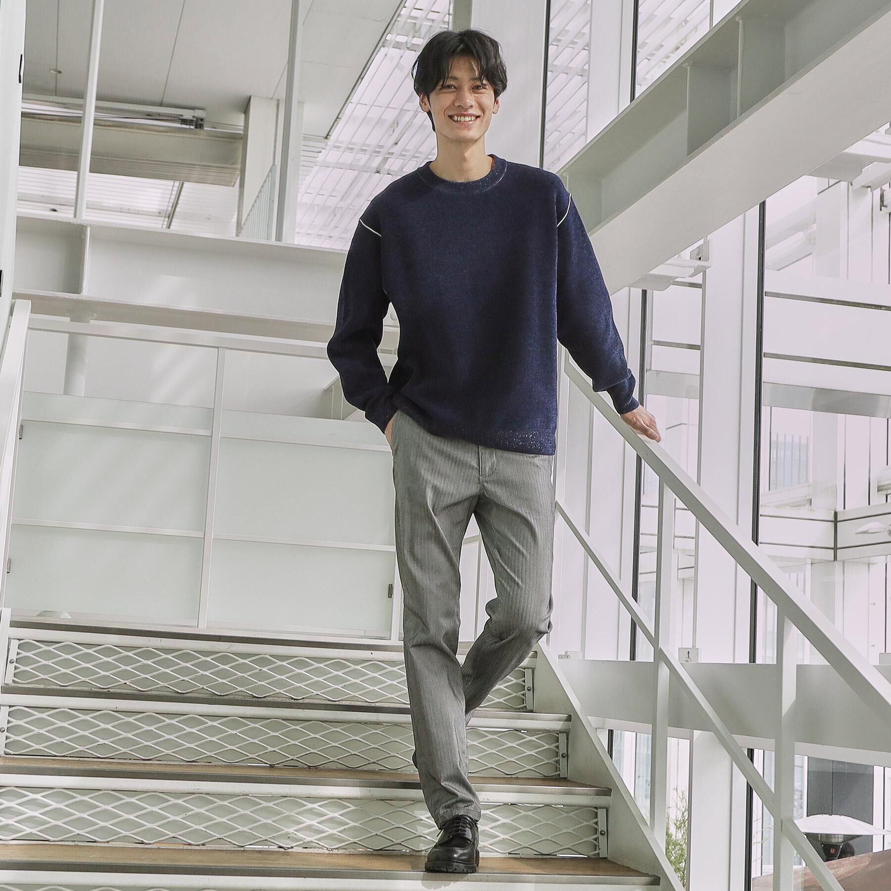 THE SHOP TK「【大人の上品カジュアルを叶える】ハグするニット 洗濯機OK／6色展開」|ニット・セーター|