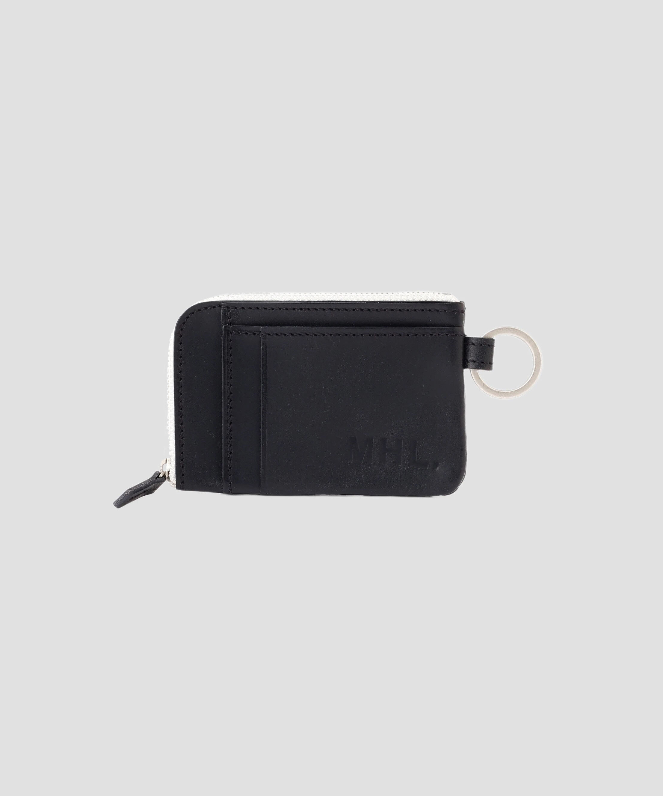 MHL.「TOUGH LEATHER」|財布|BLACK
