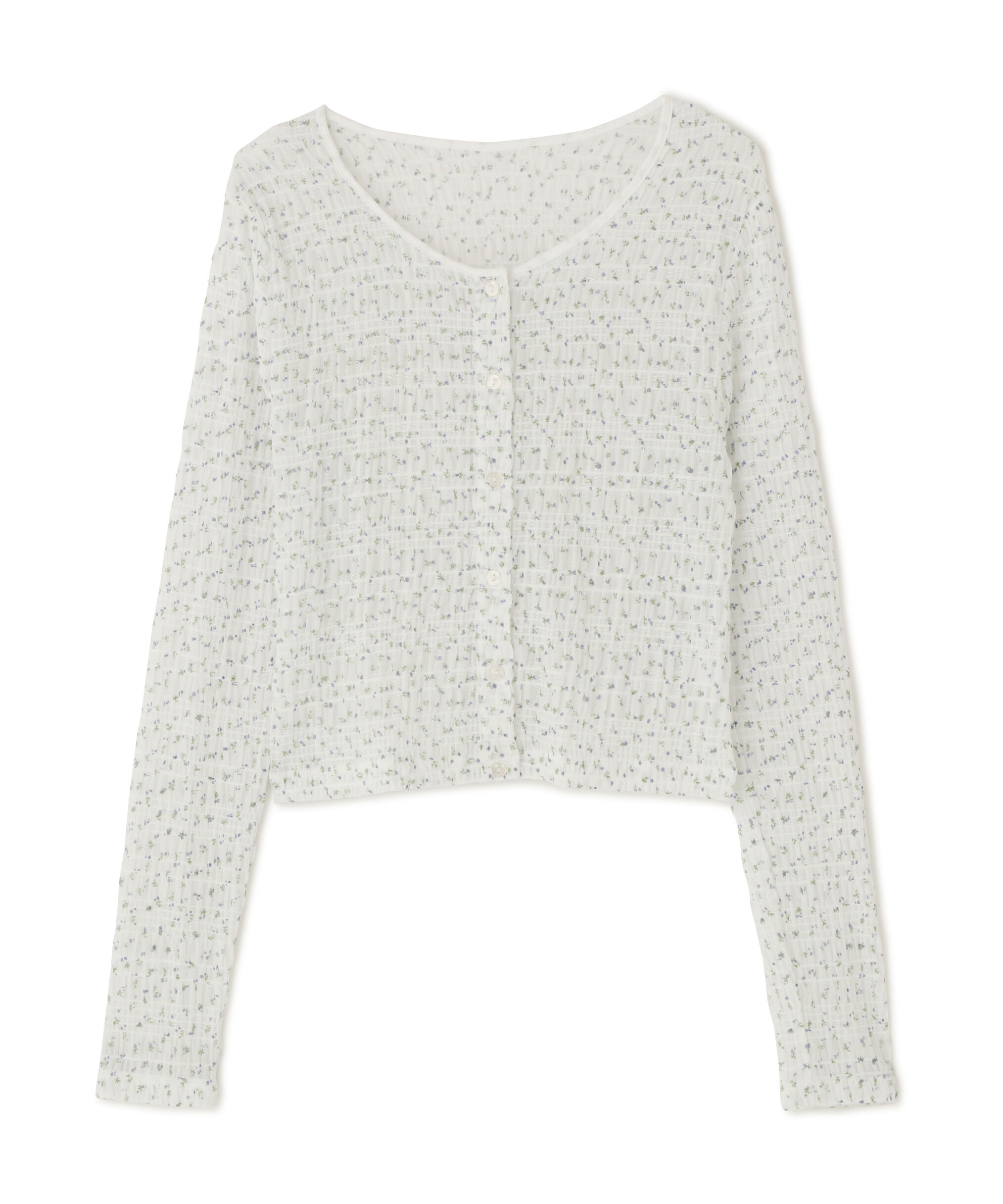  「フラワープリントシャーリングカットソー」|Tシャツ・カットソー|