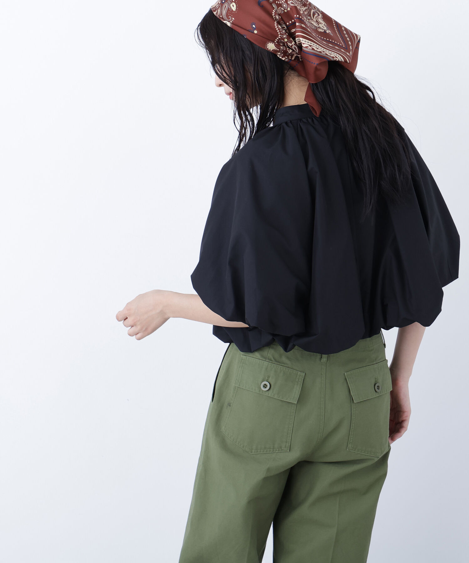  「〈N.〉バルーンシャツ」|シャツ・ブラウス|