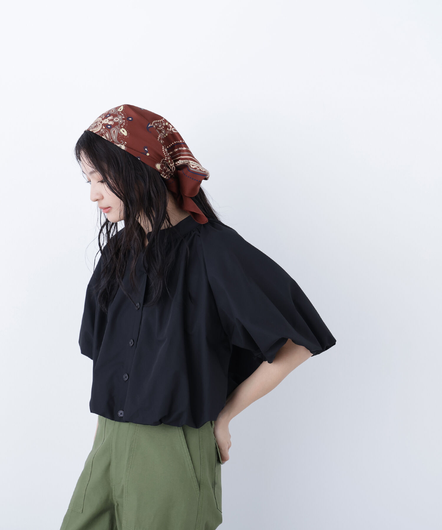  「〈N.〉バルーンシャツ」|シャツ・ブラウス|