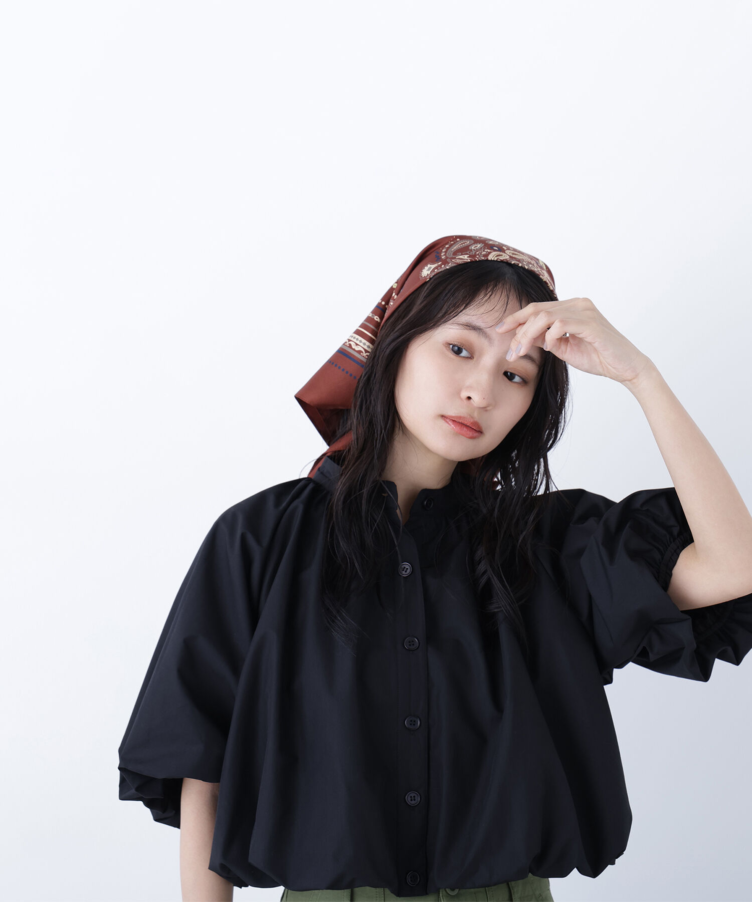  「〈N.〉バルーンシャツ」|シャツ・ブラウス|