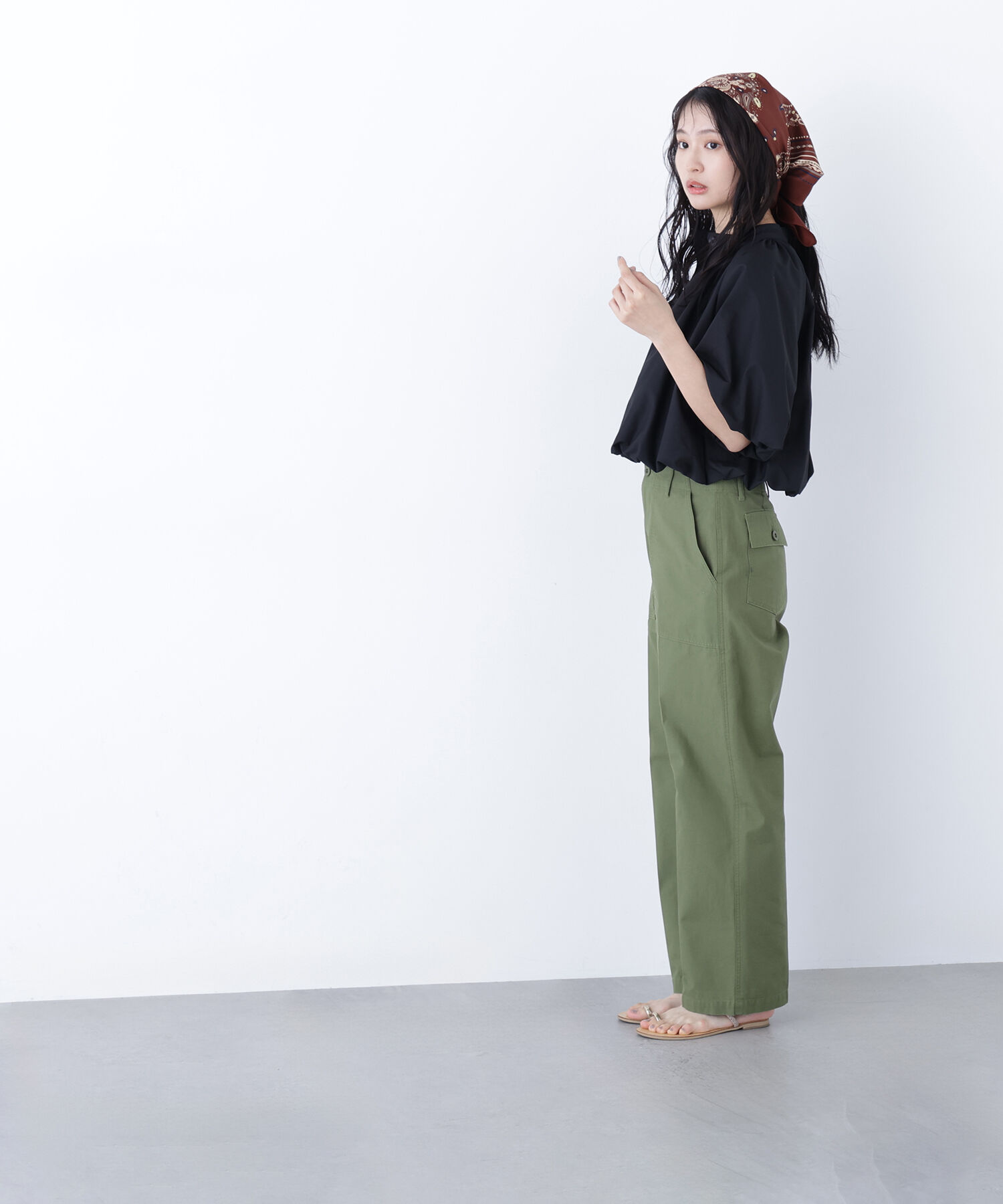  「〈N.〉バルーンシャツ」|シャツ・ブラウス|