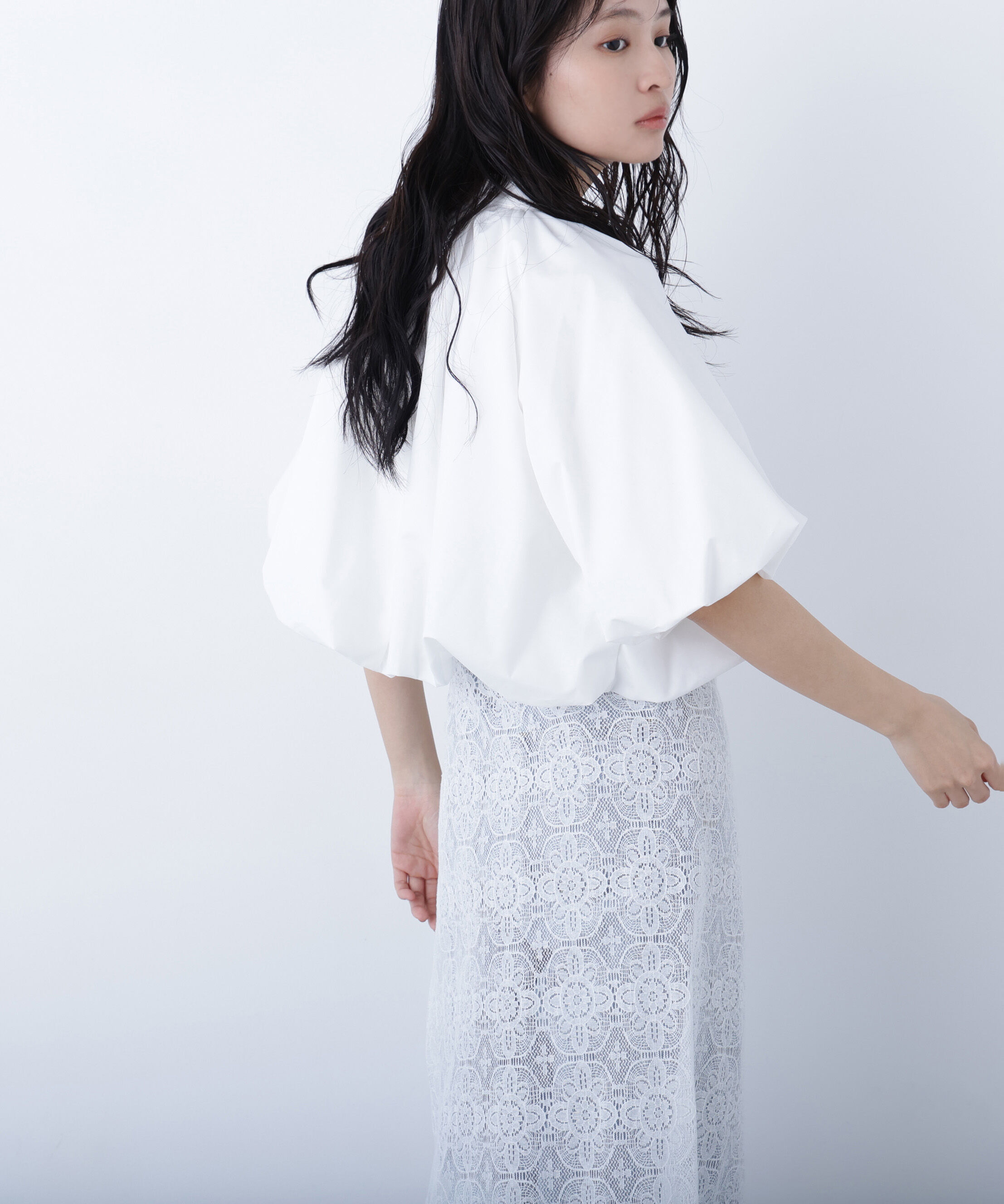  「〈N.〉バルーンシャツ」|シャツ・ブラウス|