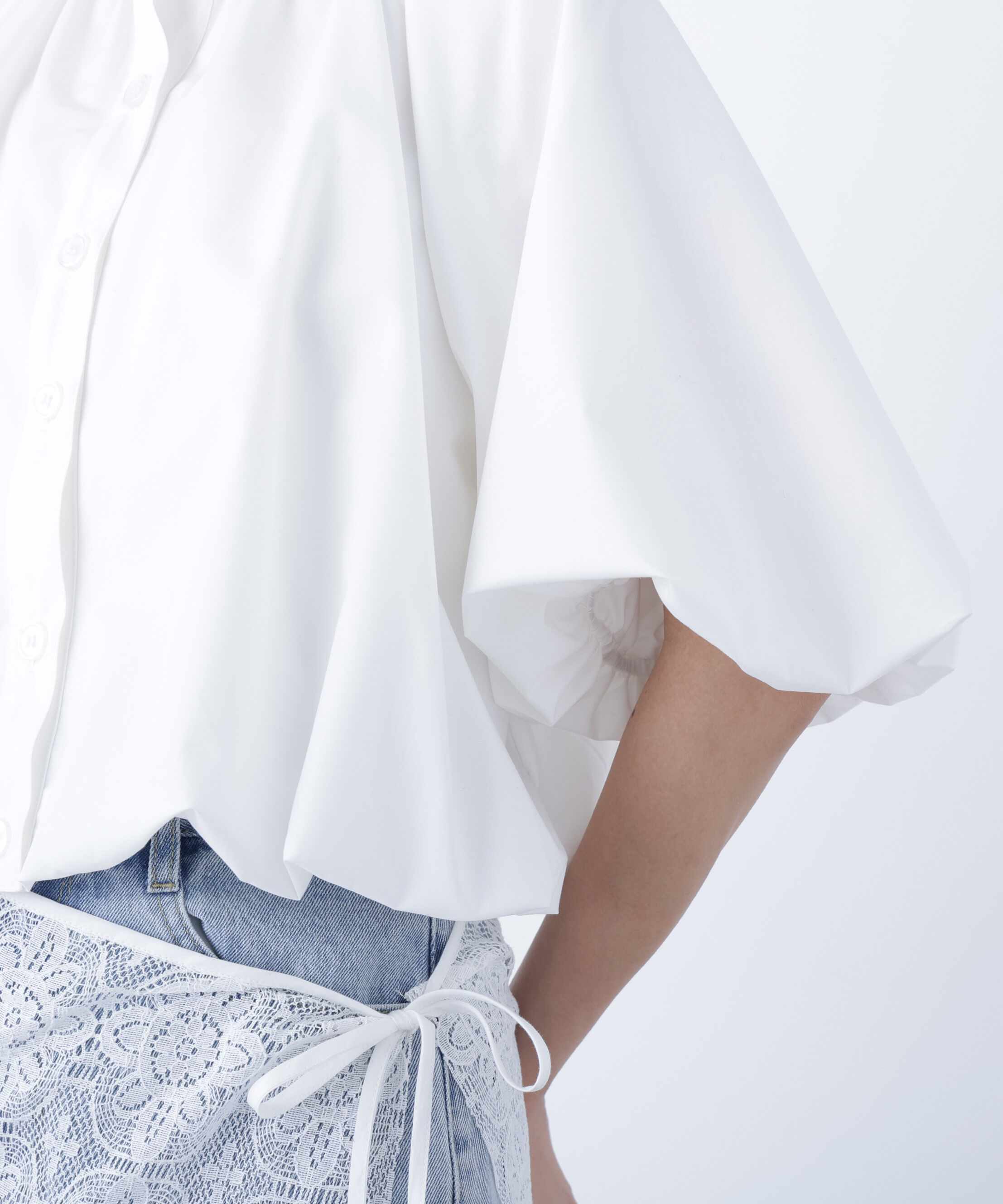  「〈N.〉バルーンシャツ」|シャツ・ブラウス|