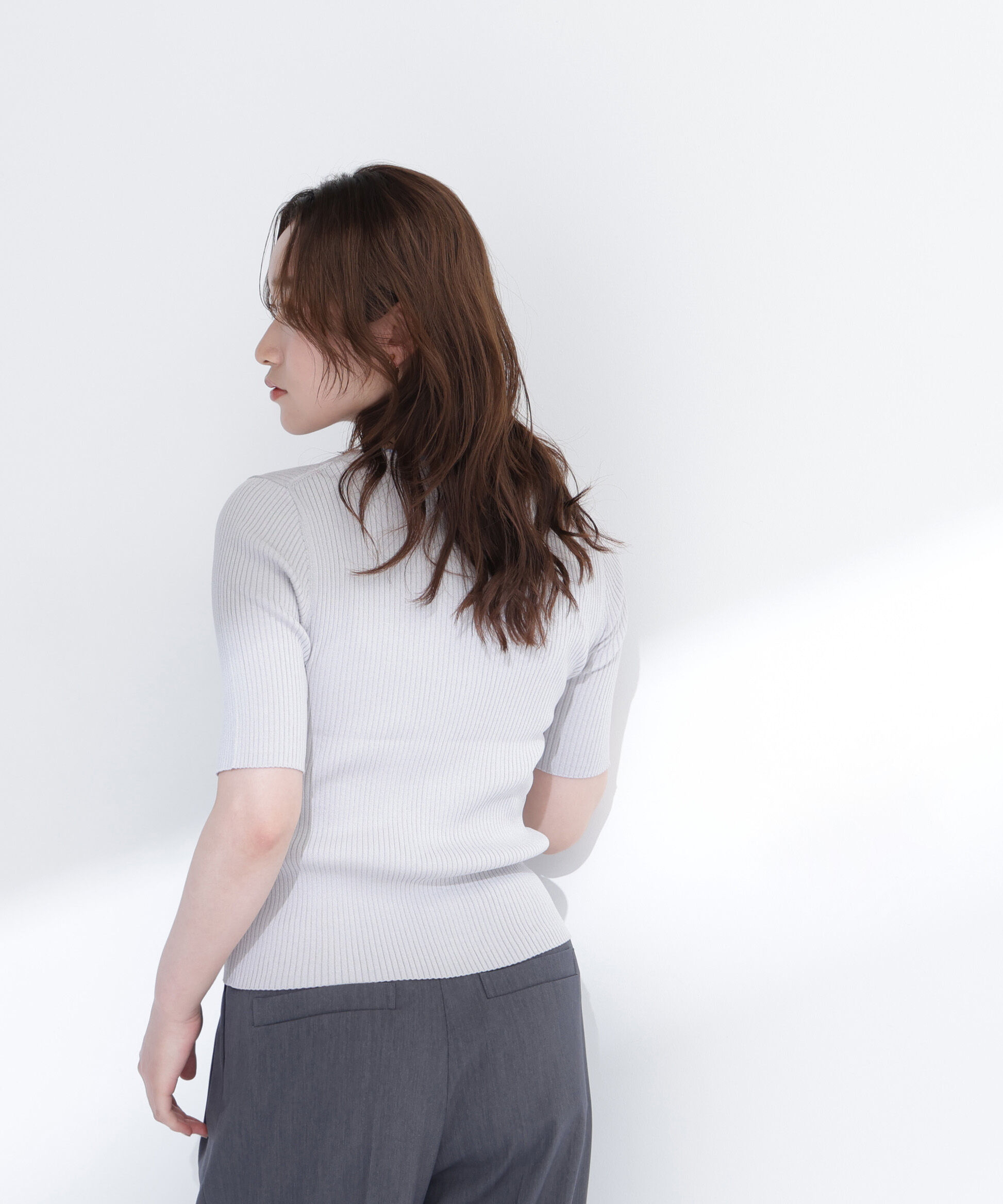  「レイヤードVネックニット」|ニット・セーター|