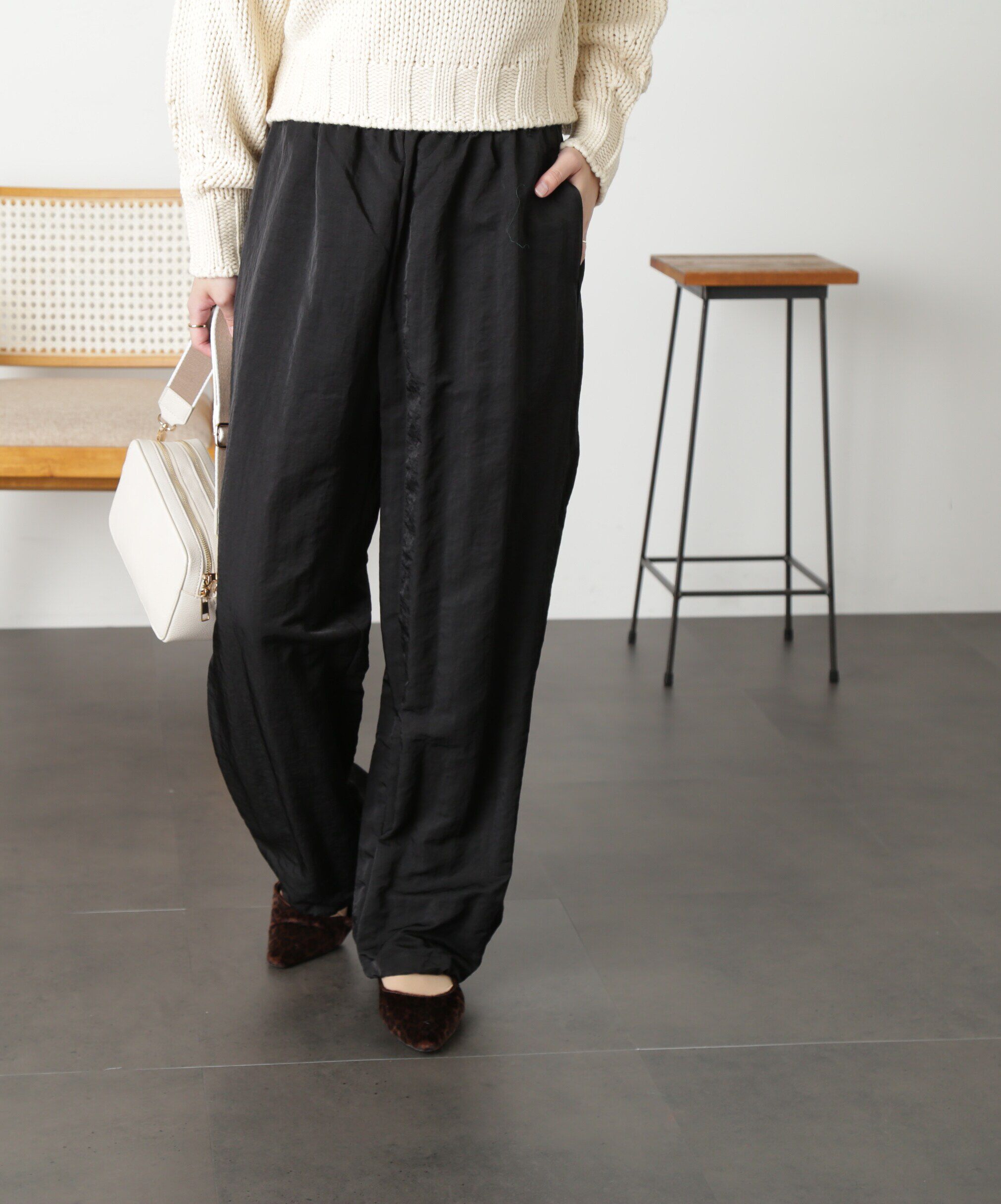  「裾ドロストイージーパンツ」|その他|
