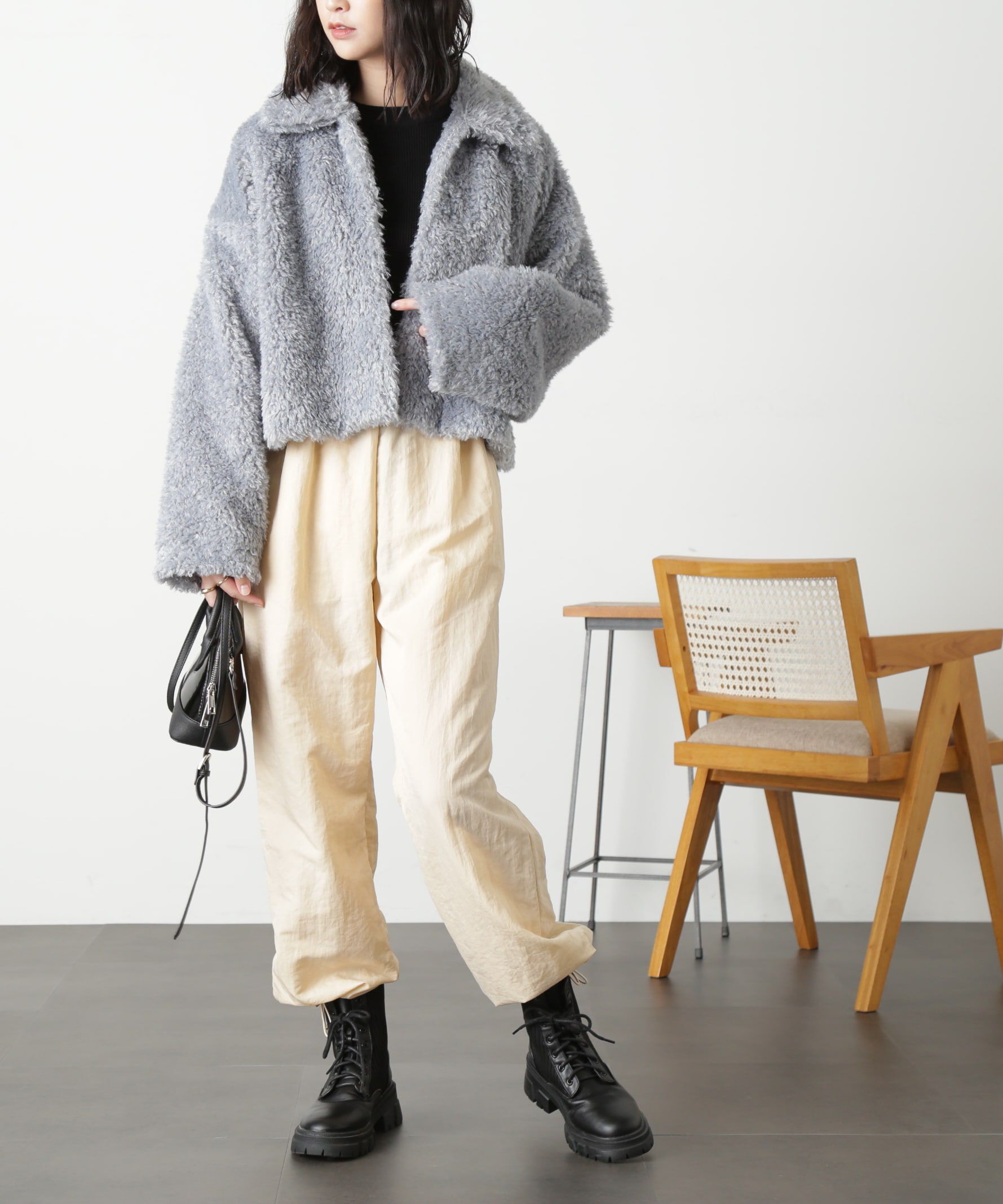  「裾ドロストイージーパンツ」|その他|