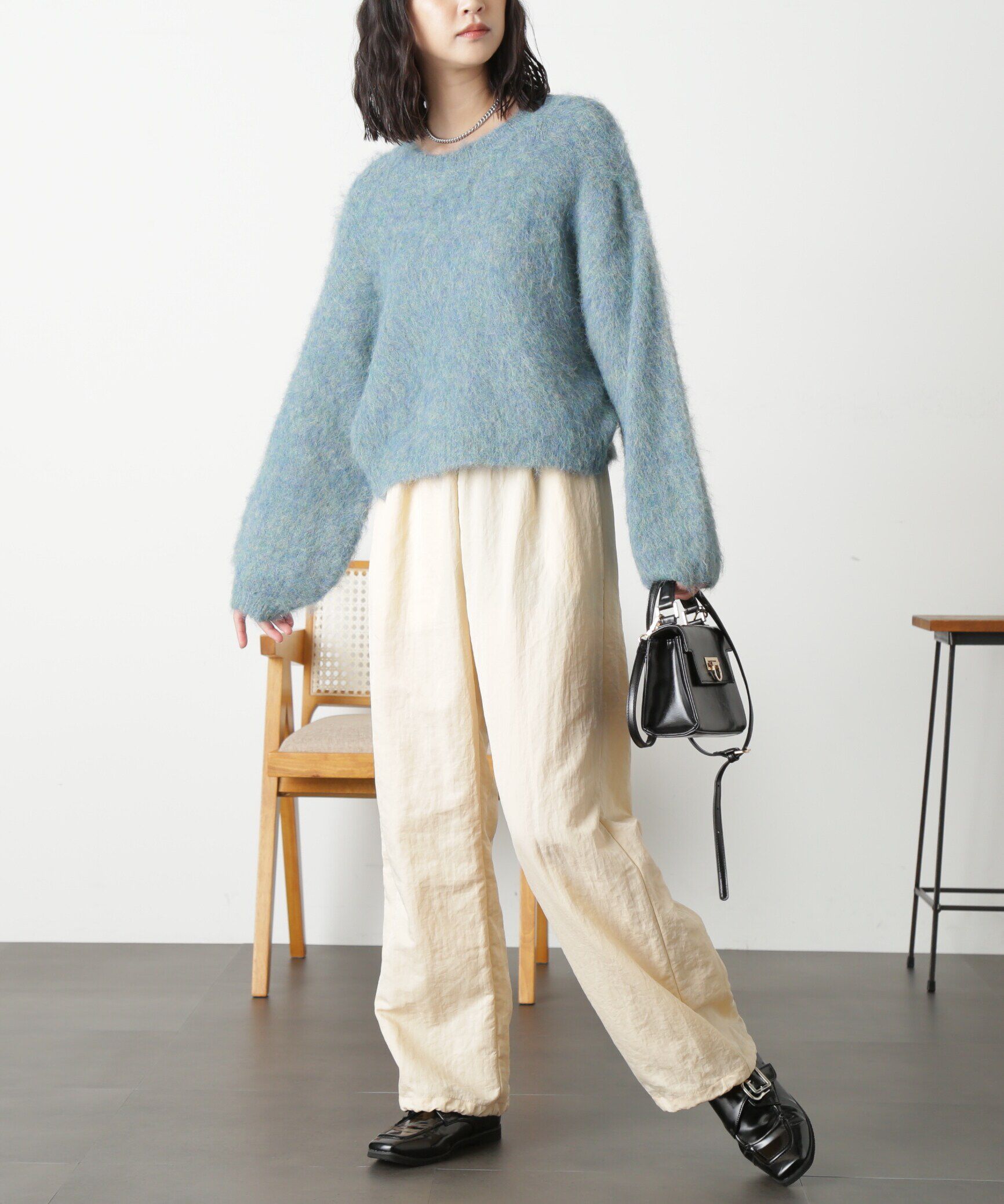  「裾ドロストイージーパンツ」|その他|