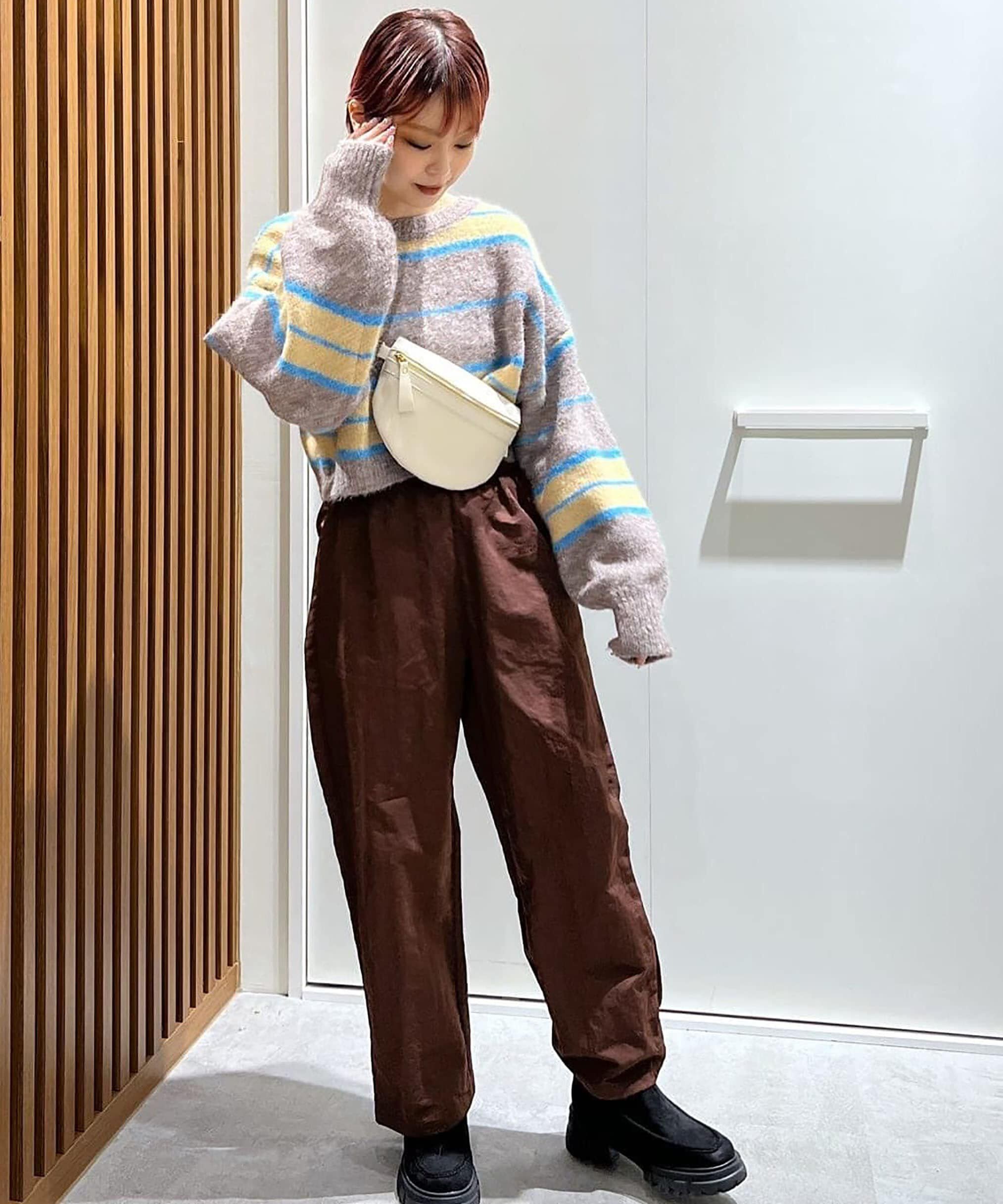  「裾ドロストイージーパンツ」|その他|