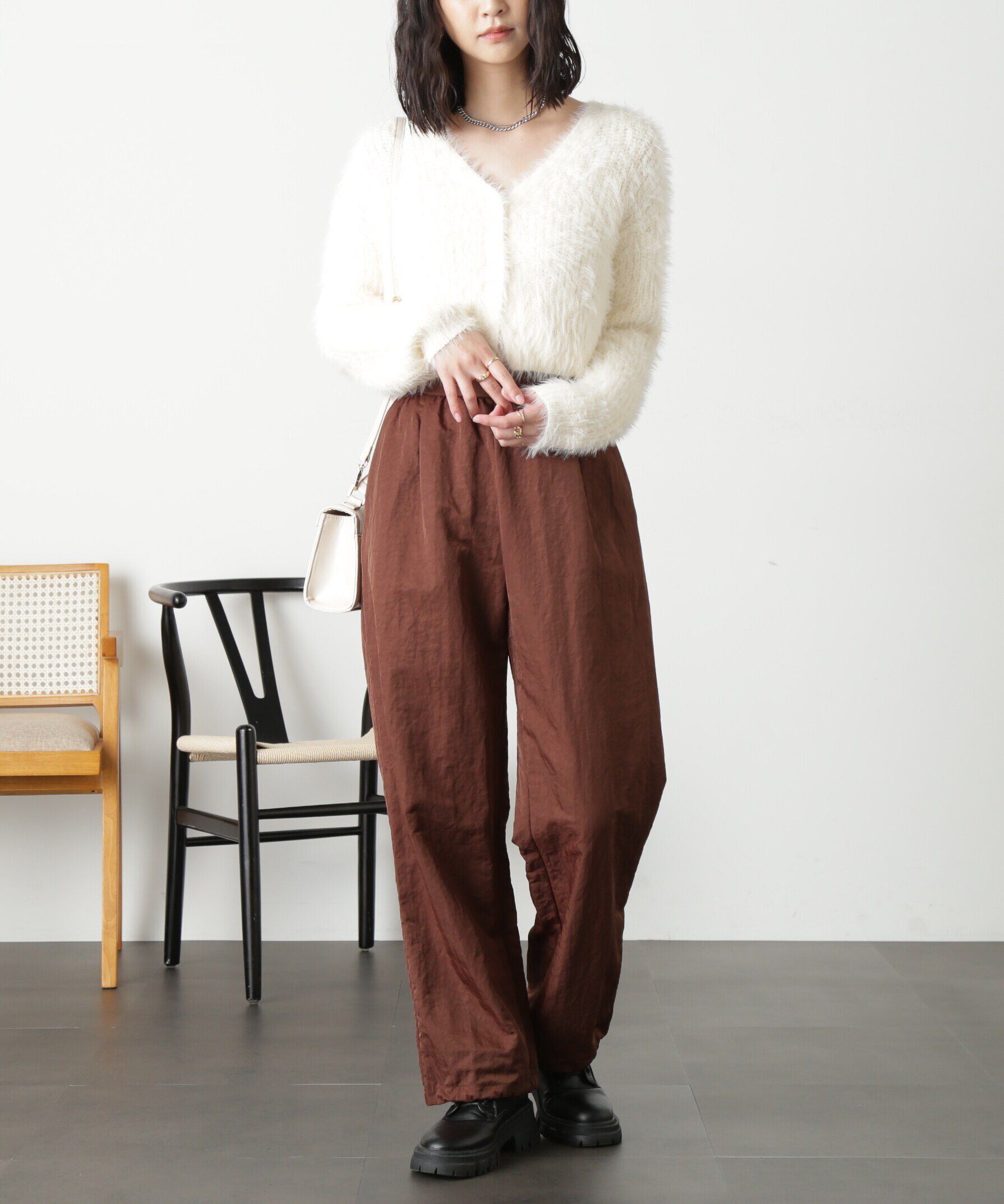  「裾ドロストイージーパンツ」|その他|