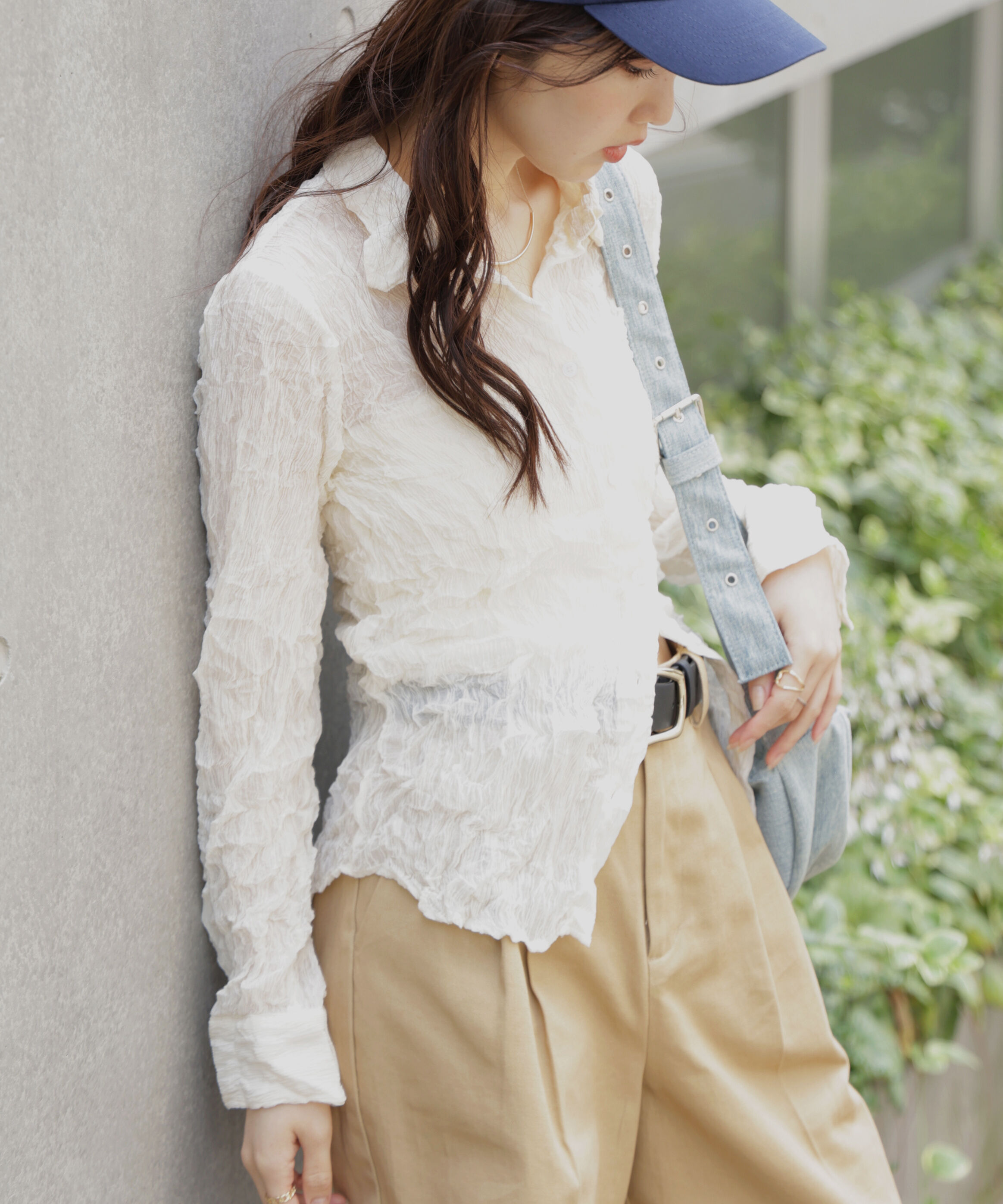  「シアースリムシャツ」|シャツ・ブラウス|