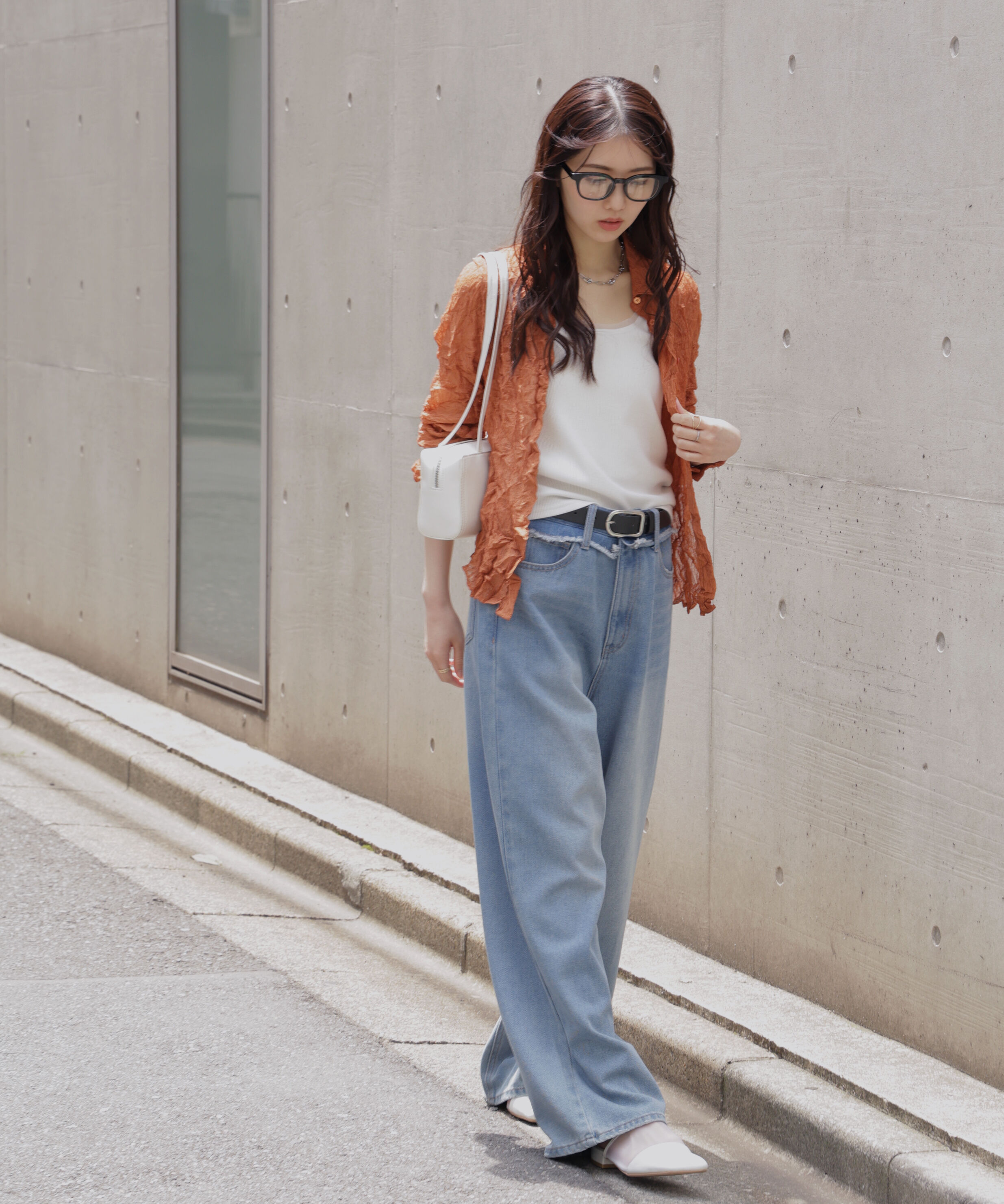  「シアースリムシャツ」|シャツ・ブラウス|