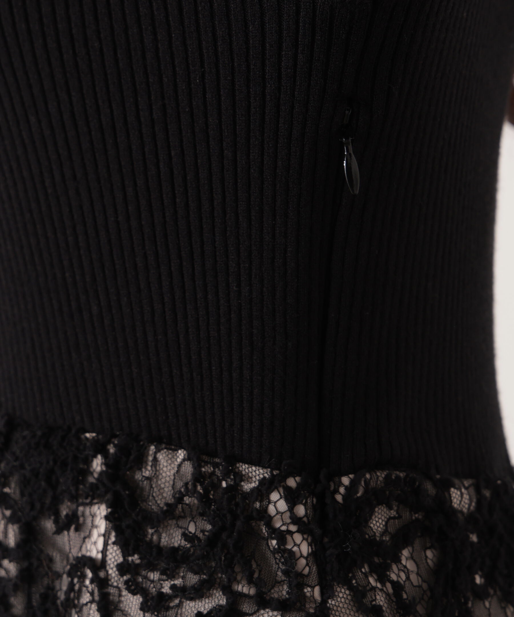 PROPORTION BODY DRESSING「レースドッキングニットワンピース 26SS」|ワンピース|