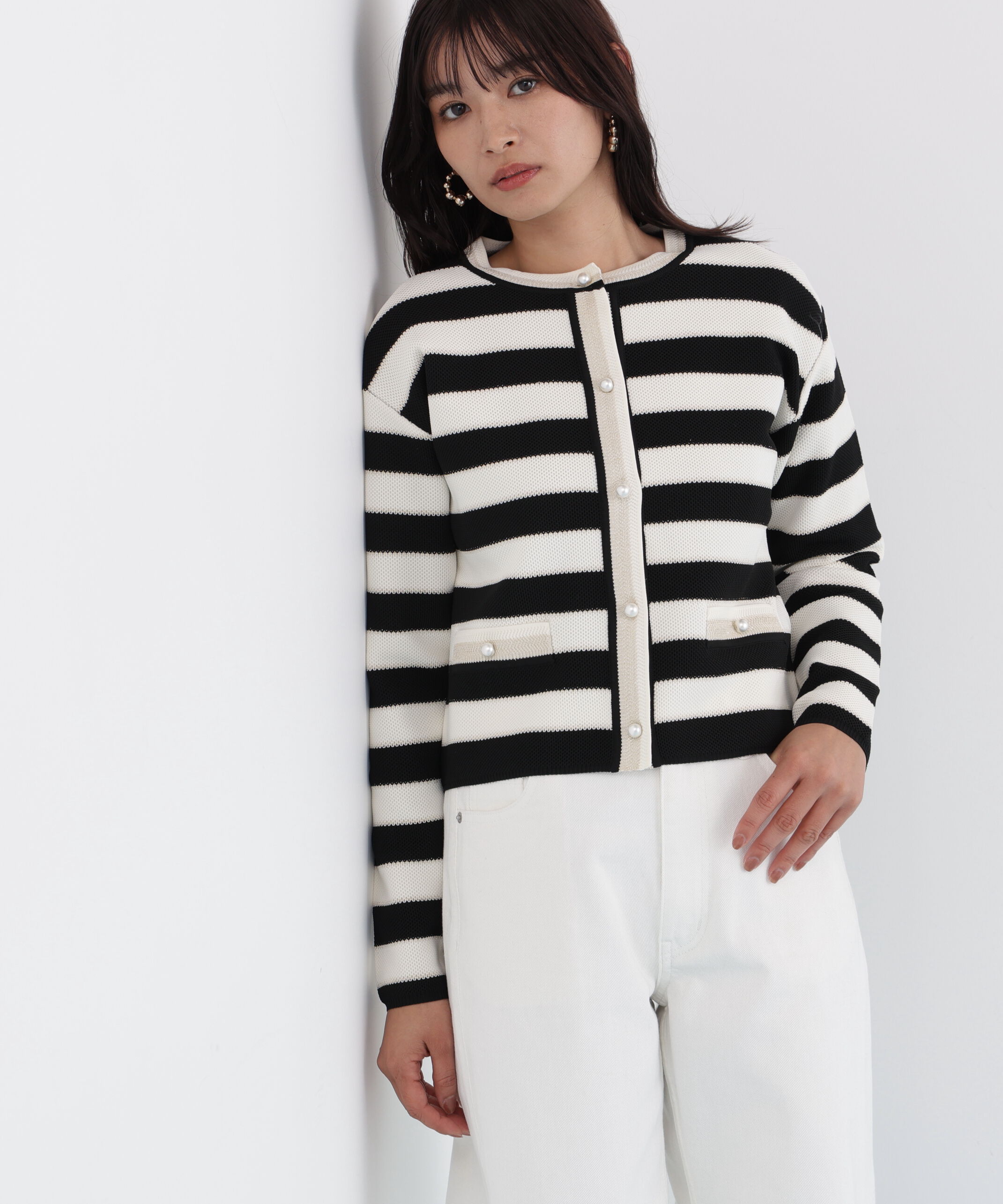  「◆ボーダーカーディガン」|その他|