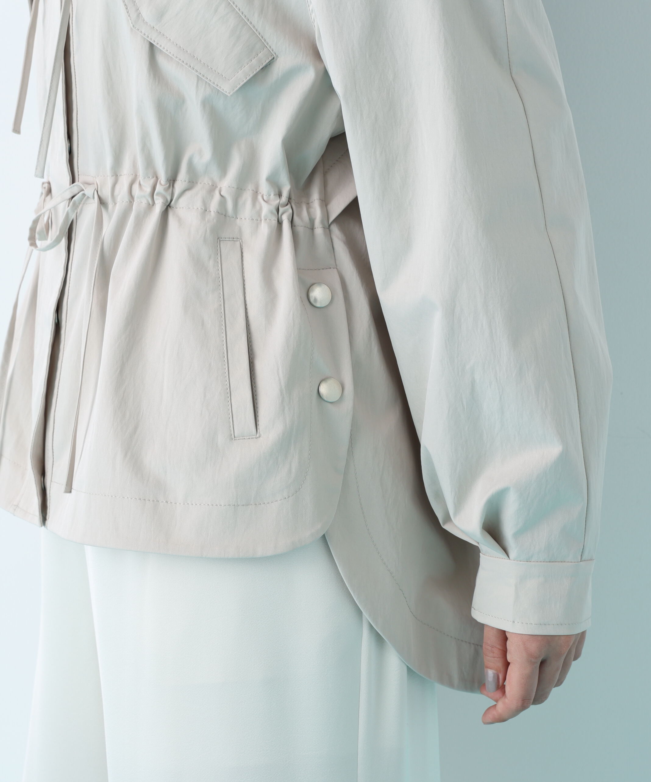  「［WEB限定カラー］ストレッチツイルマウンテンパーカー」|ブルゾン・スタジャン|