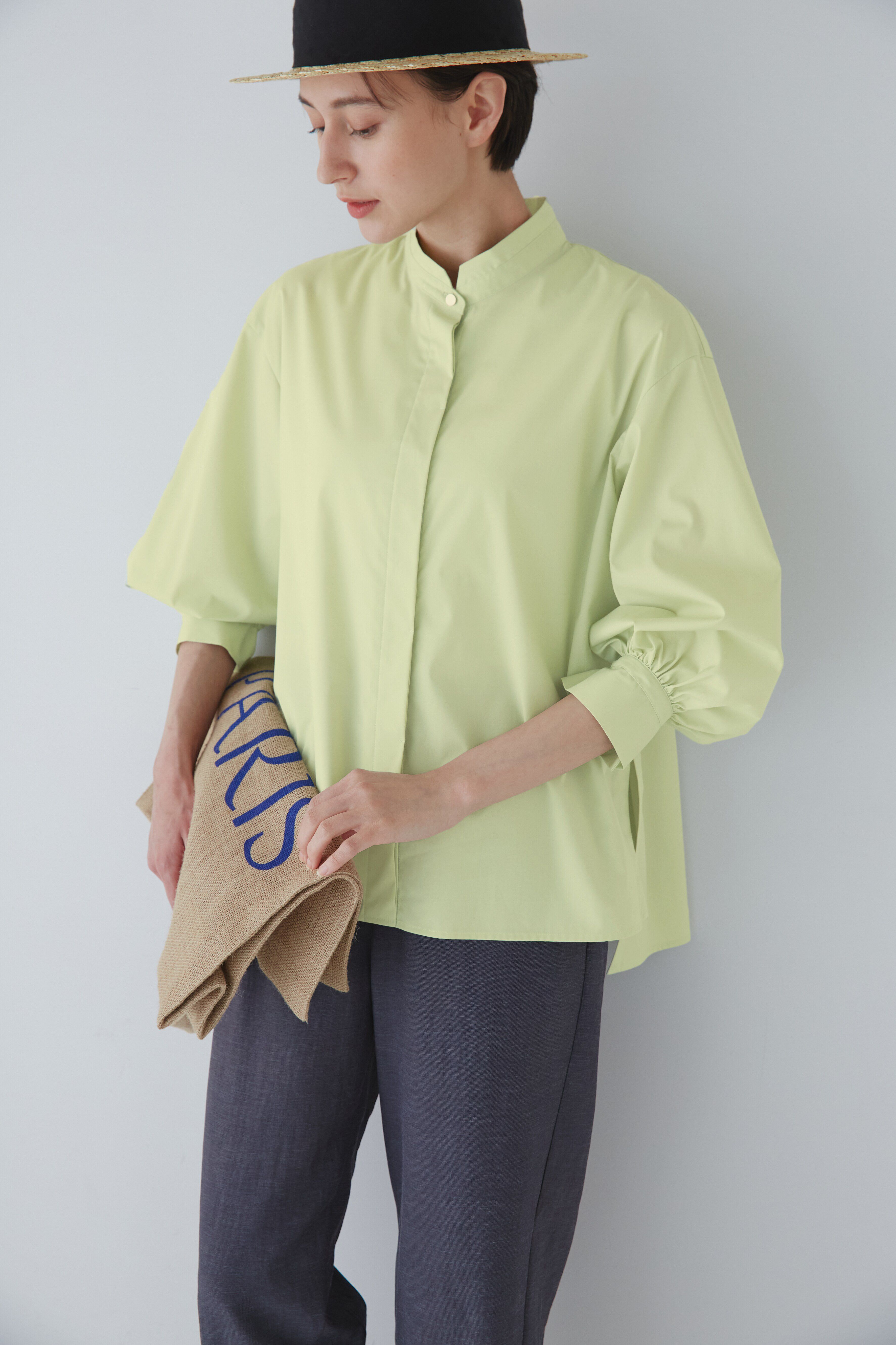  「◆袖ボリュームブラウス」|シャツ・ブラウス|ピスタチオ