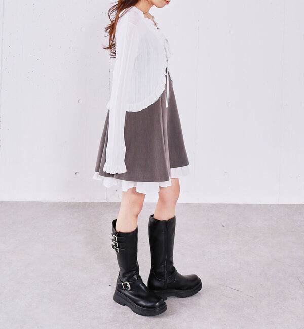 archives「裾レイヤードミニキャミワンピース」|ワンピース|