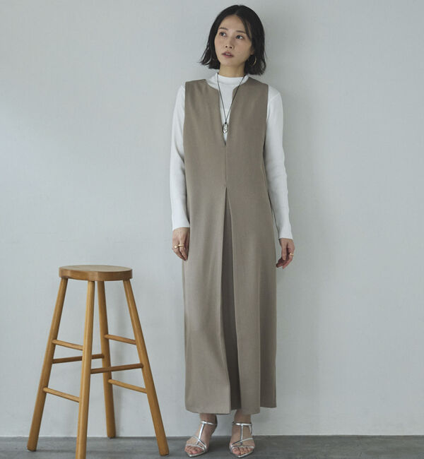 Doux archives「ニットＳＥＴジャンスカ」|ワンピース|