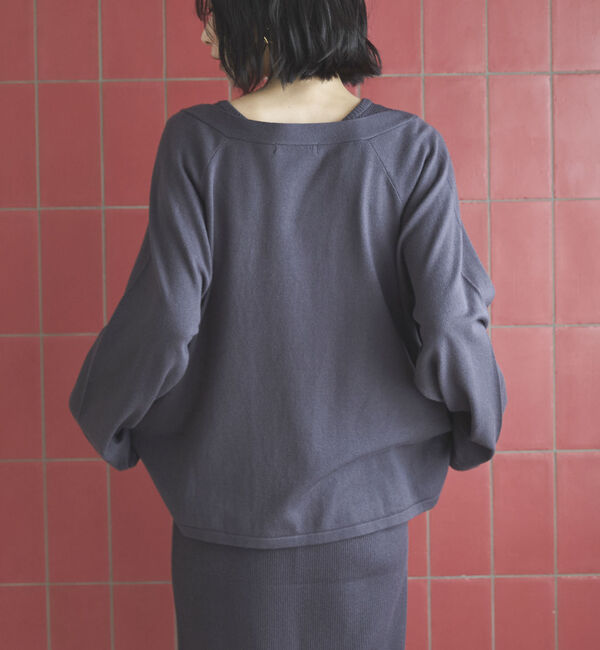 Doux archives「ＶネックニットＳＥＴリブワンピース」|ワンピース|