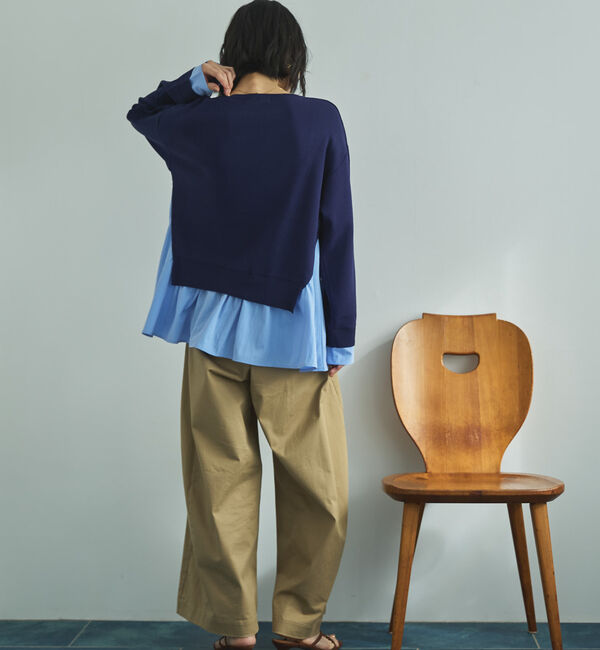 Doux archives「レイヤード風ニット」|ニット・セーター|