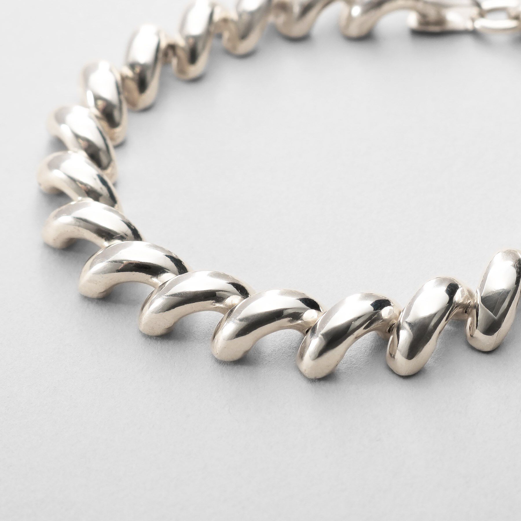 COCOSHNIK ONKITSCH「シルバー デザインチェーン サンマルコブレスレット」|ブレスレット・バングル|