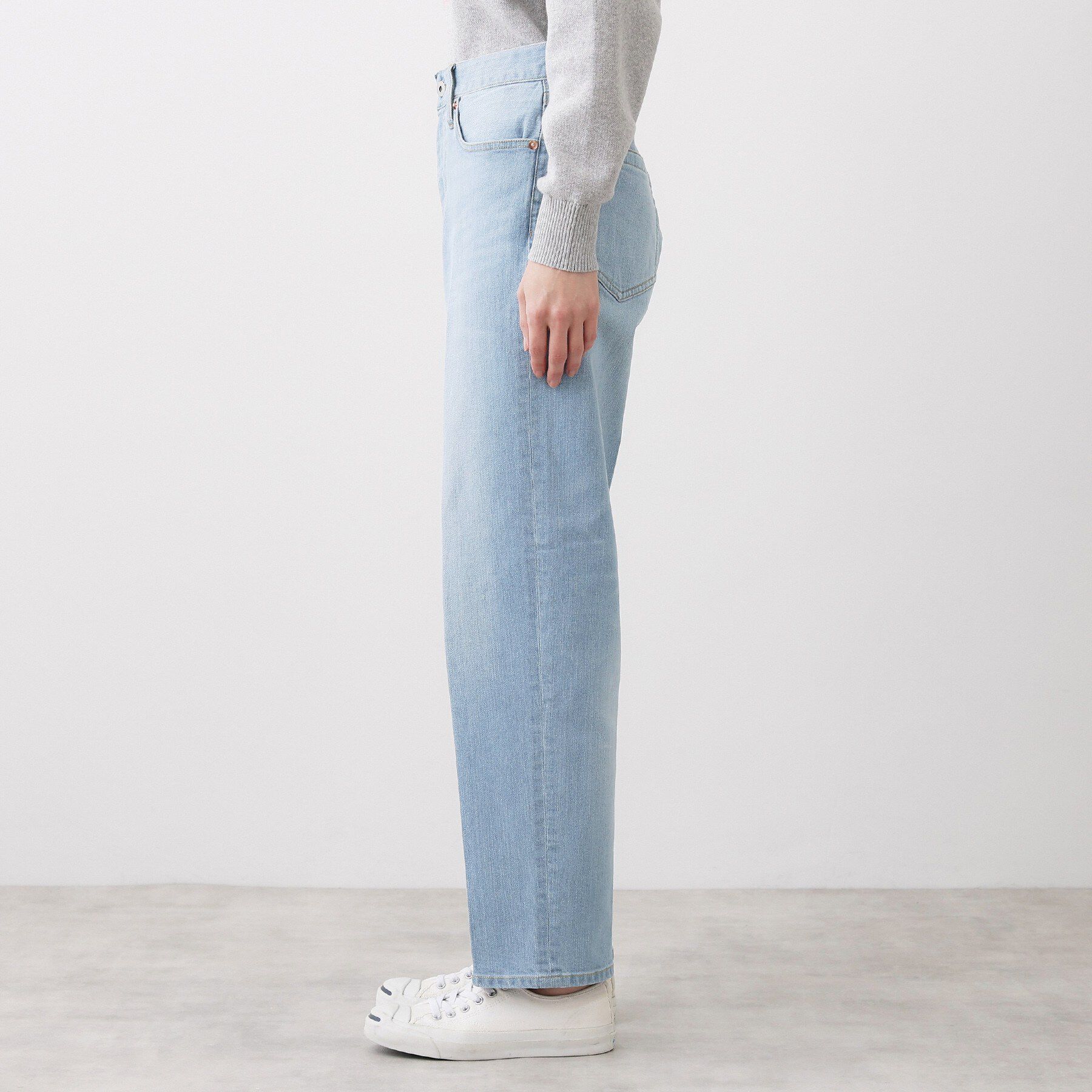 Dessin「【ユニセックス/洗える】テーパードシルエット12OZデニム」|デニム|