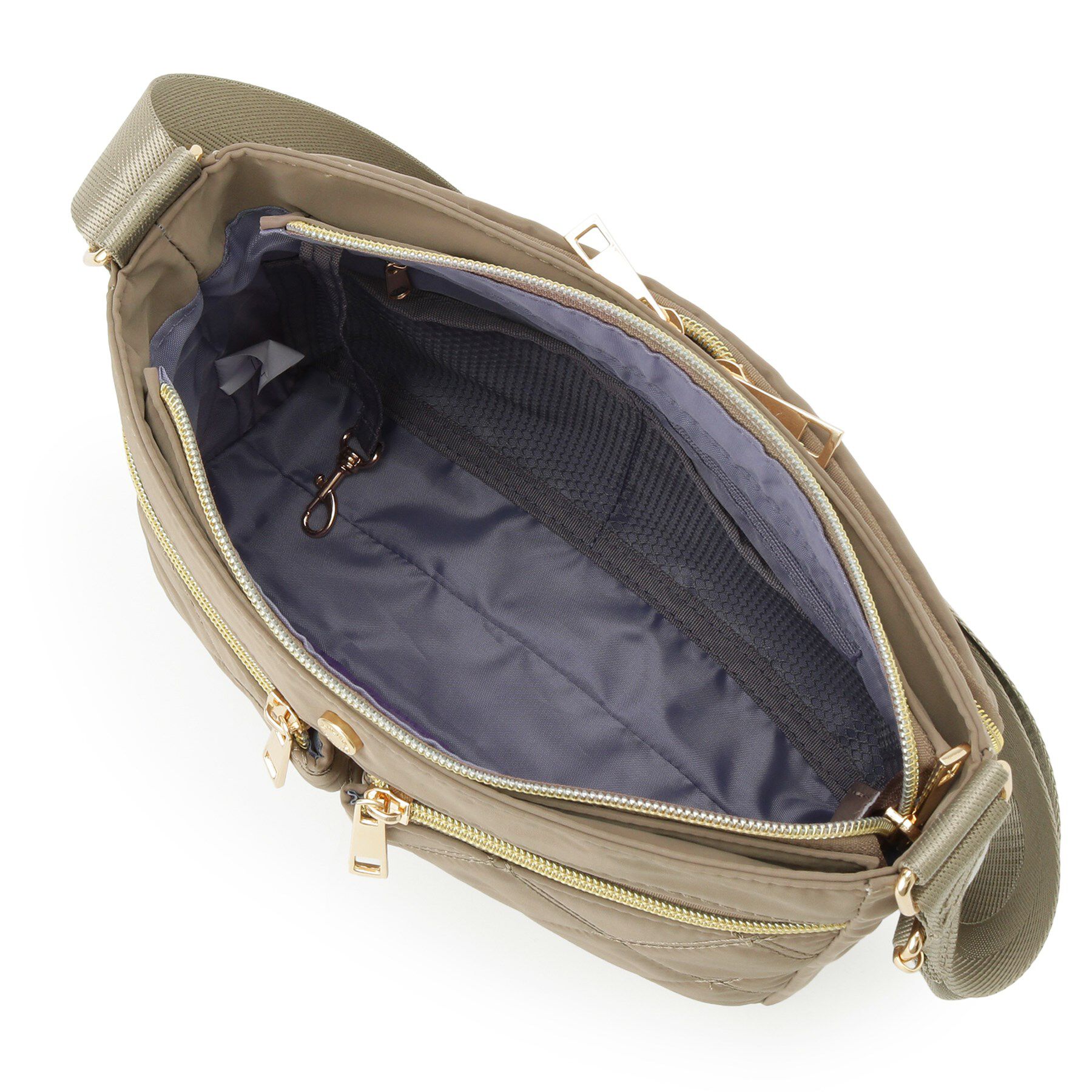 ITS&rsquo;DEMO「【10ポケット】収納アドバイザーキルトミニショルダー」|ショルダー・メッセンジャー|