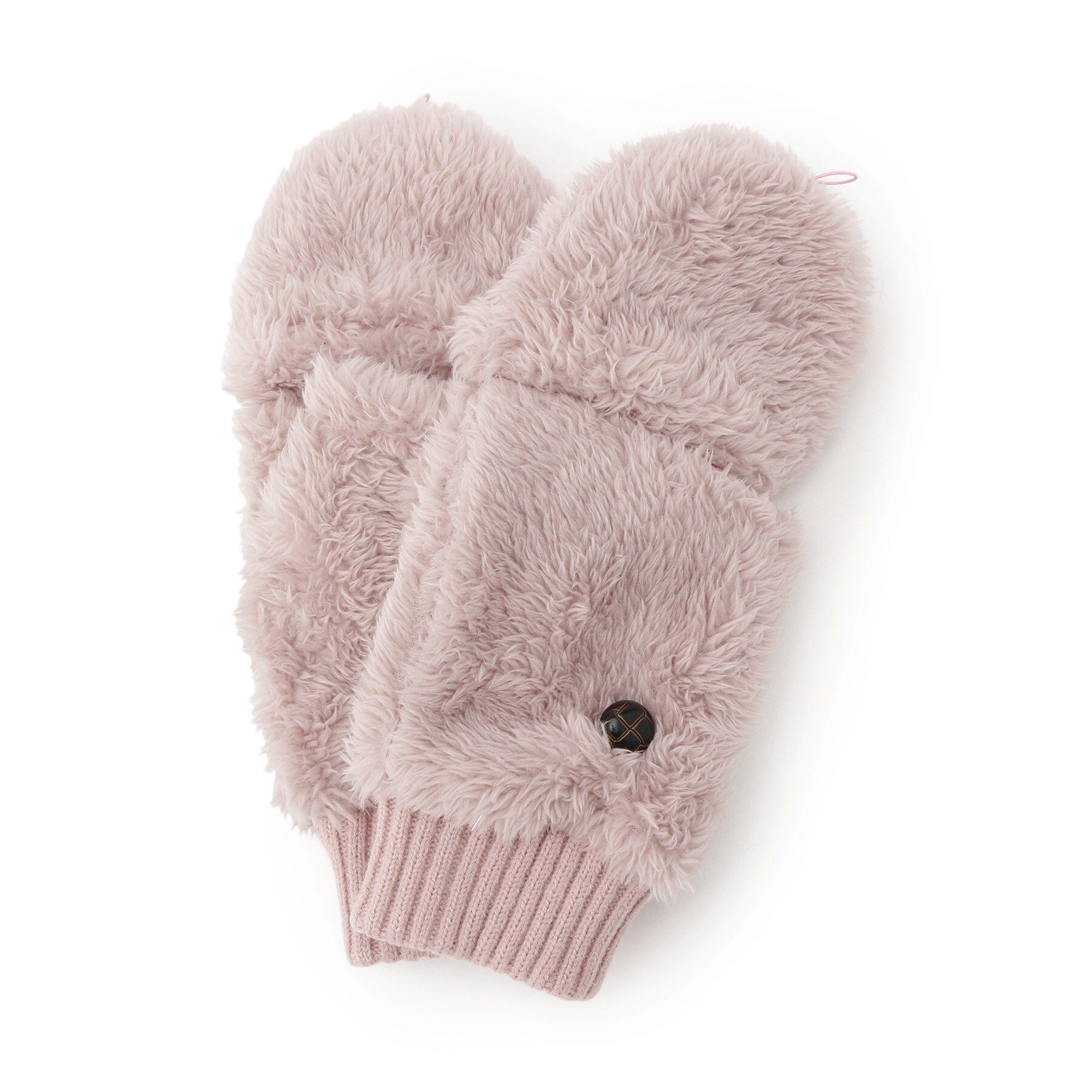 ITS&rsquo;DEMO「【手洗い可】ボアフード付きミトン」|手袋|