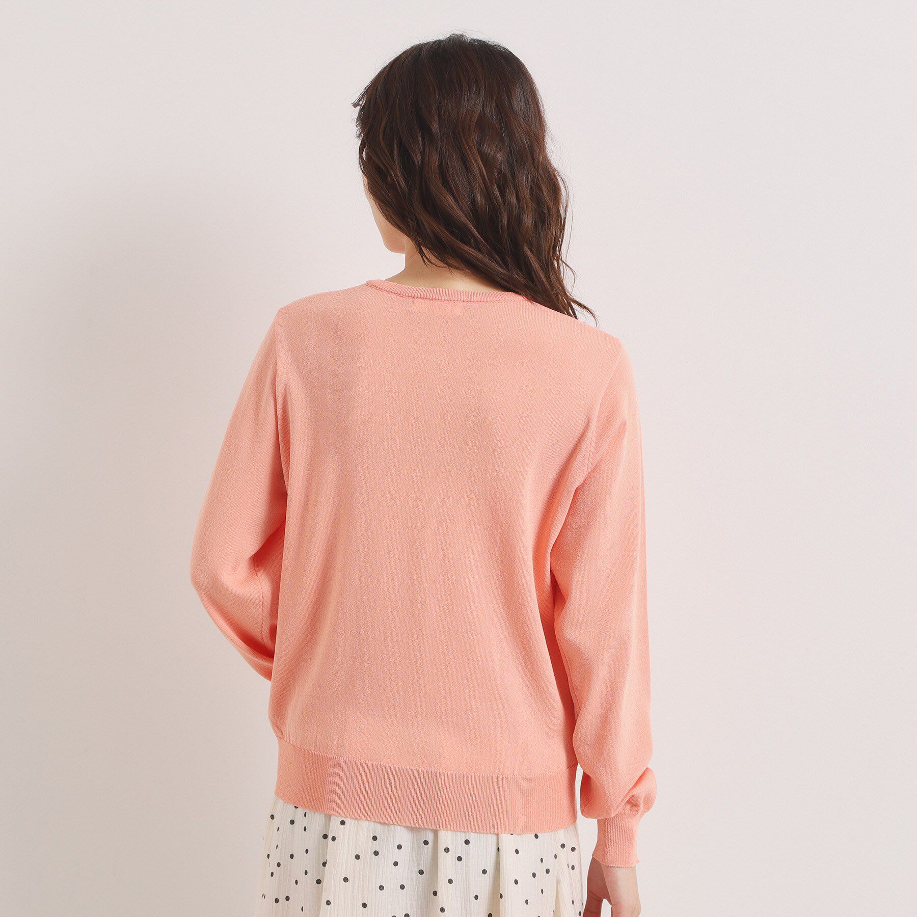 ITS&rsquo;DEMO「【UVカット／毛玉防止／手洗い可】クルーネックニットカーディガン」|カーディガン|