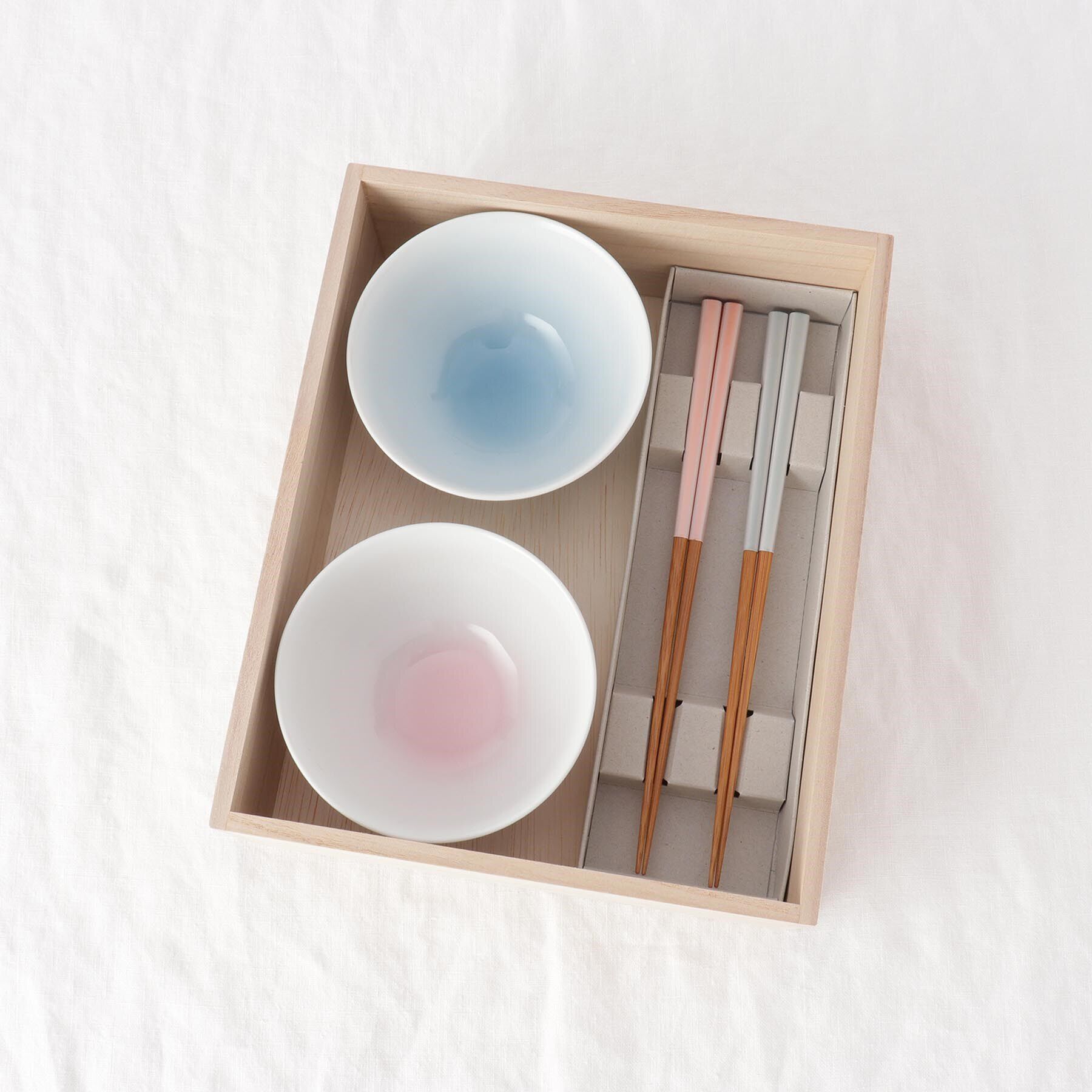 212 KITCHEN STORE「hitoishi WANセット BU/PK 木」|食器・キッチングッズ|