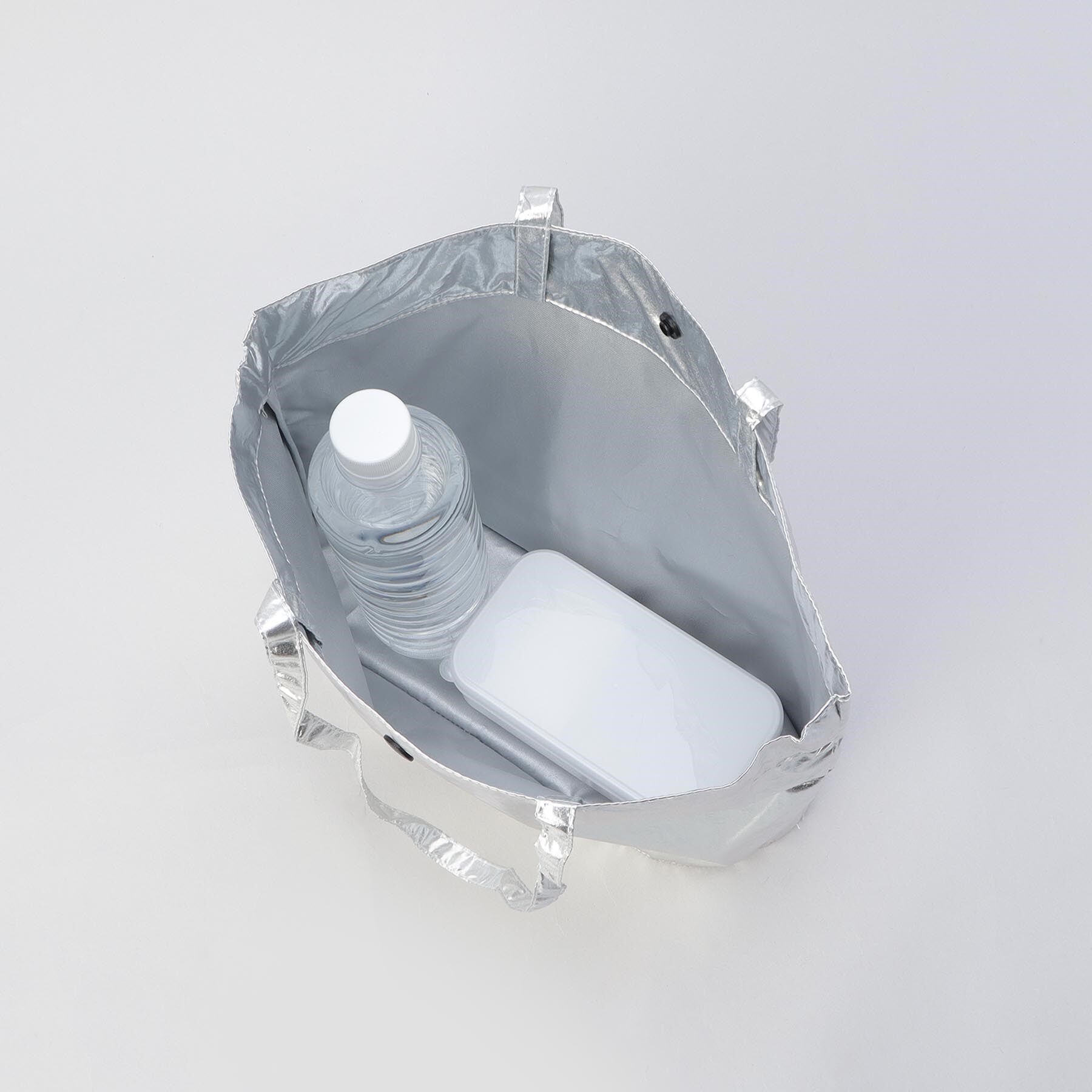 212 KITCHEN STORE「シャイニーフラットランチバッグ SV」|食器・キッチングッズ|