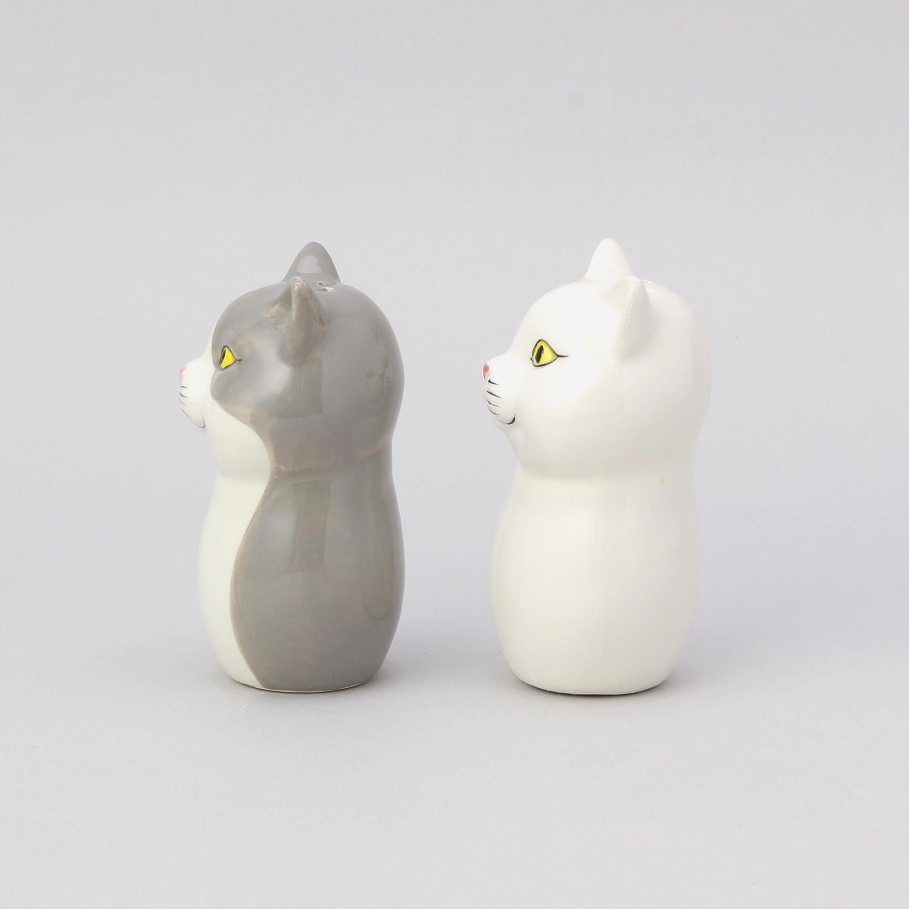 212 KITCHEN STORE「キャットセラミック SPセット シロ&ハチワレ」|食器・キッチングッズ|