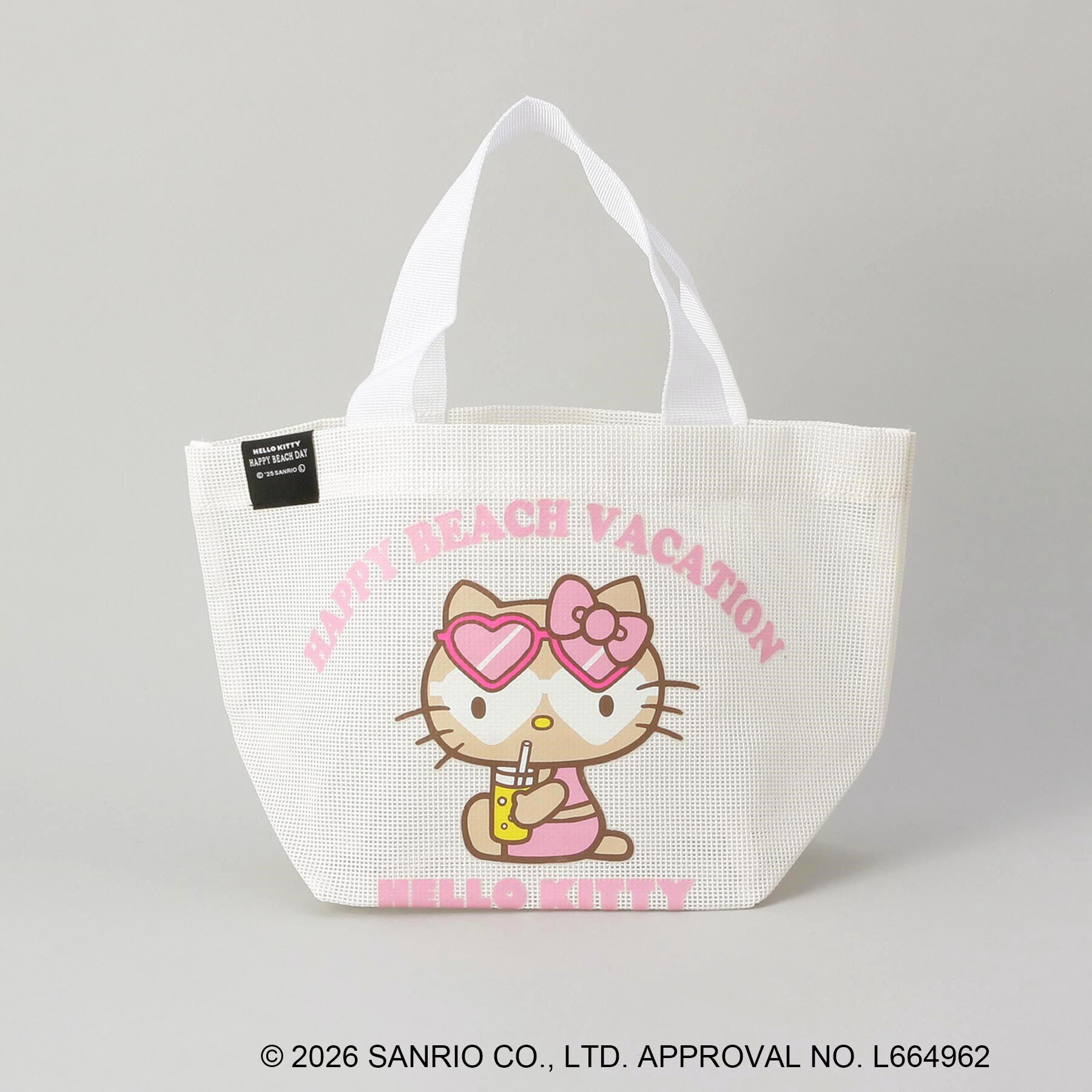 212 KITCHEN STORE「日焼けハローキティ メッシュバッグ WH」|その他|