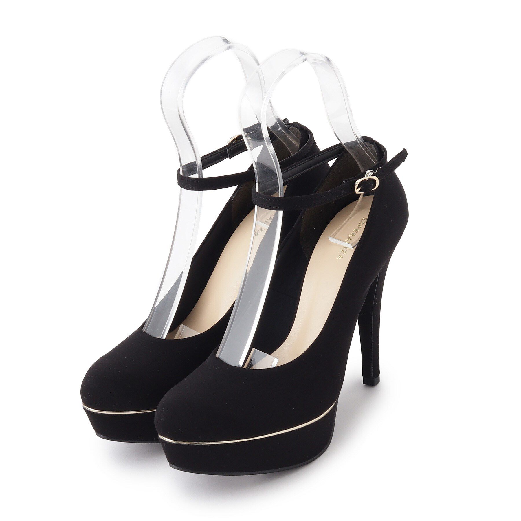 ESPERANZA「2WAY超ハイヒール厚底パンプス」|パンプス|ﾌﾞﾗｯｸ(319)