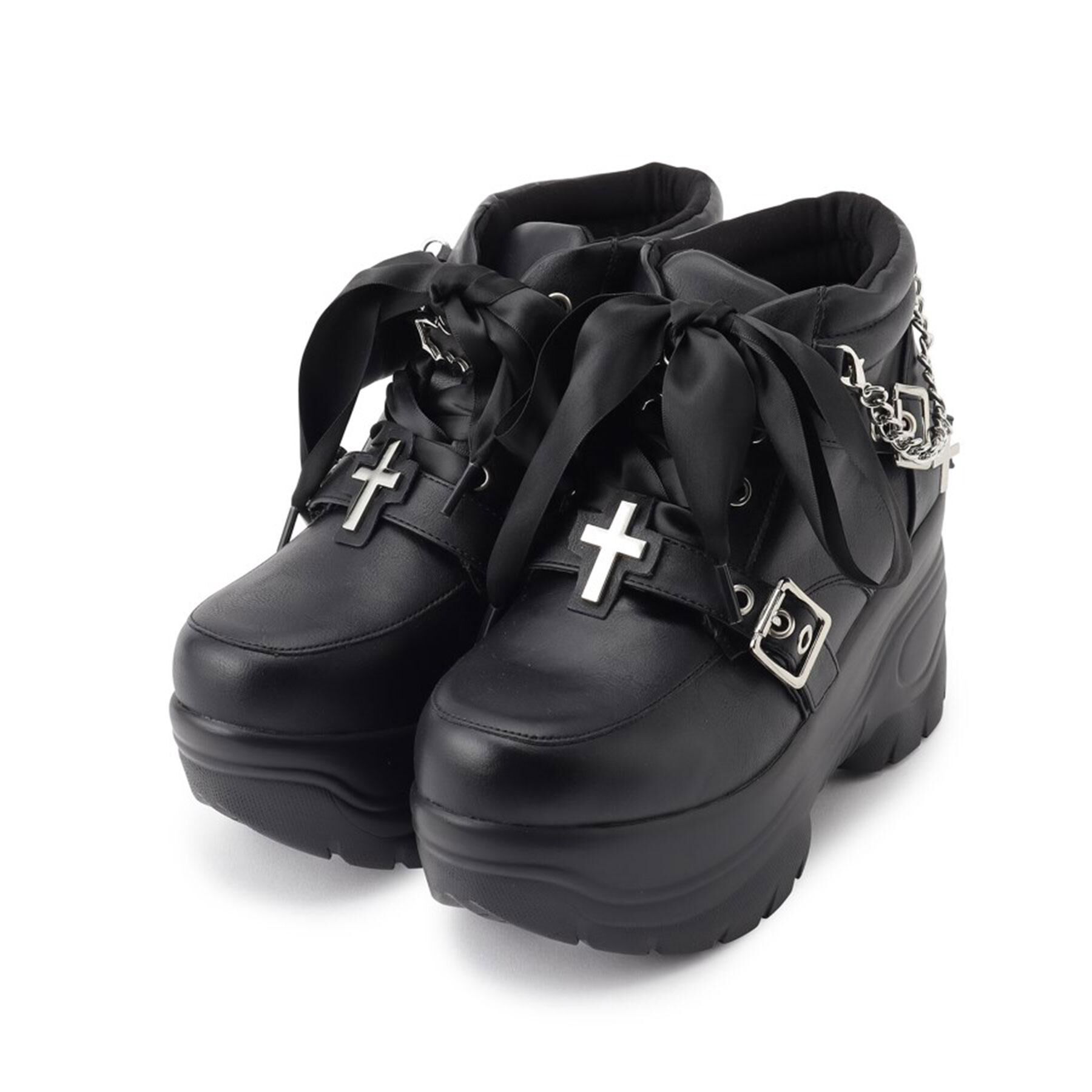 csT&P「厚底デビルモチーフスニーカー」|スニーカー|