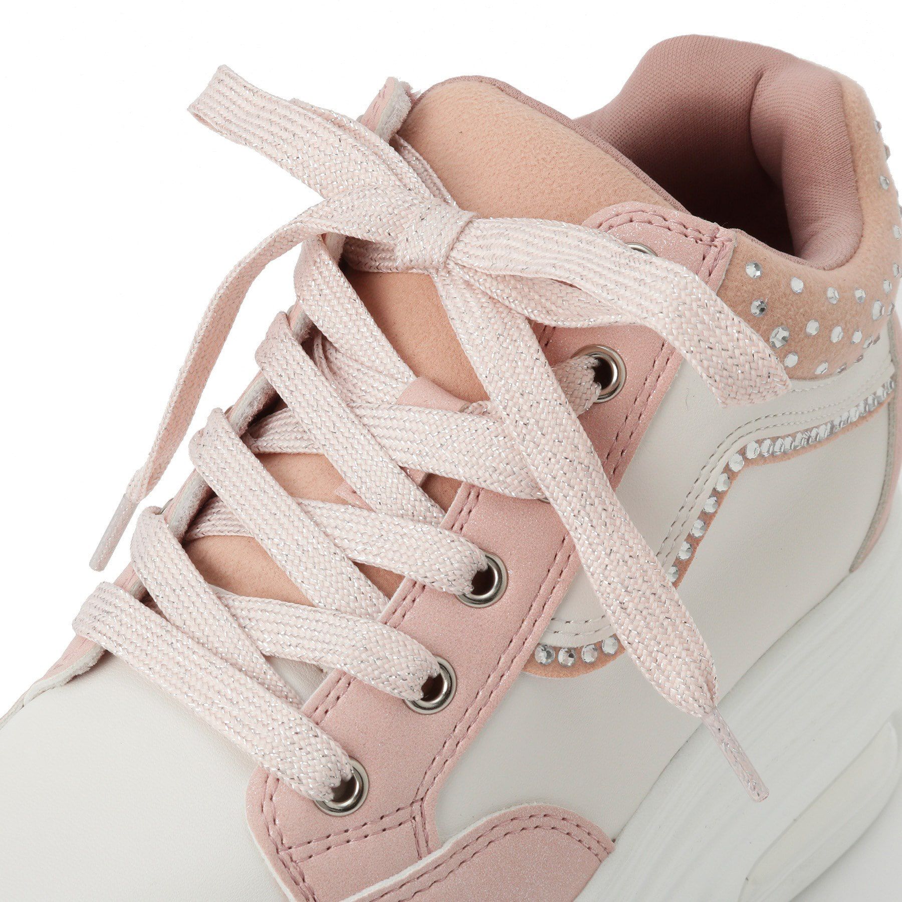 ESPERANZA「きゅんフィットインソールラインストーンスニーカー」|スニーカー|