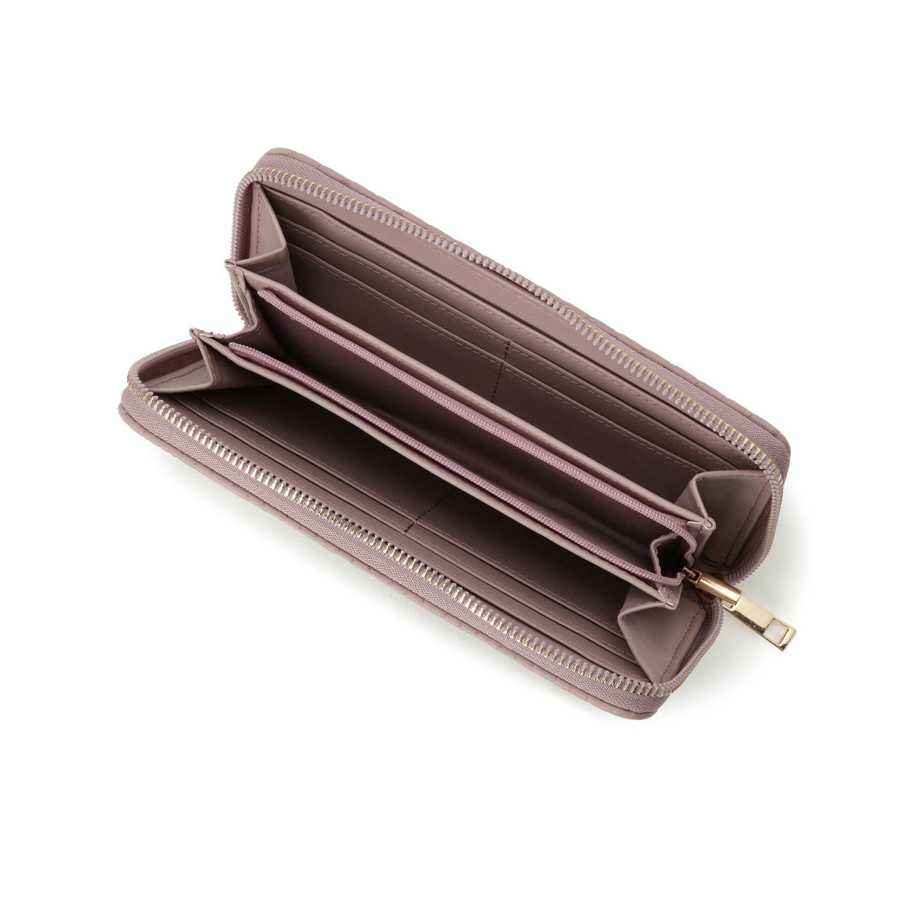 Ober Tashe「【新生活・新学期】収納力◎ キルティング長財布」|財布|