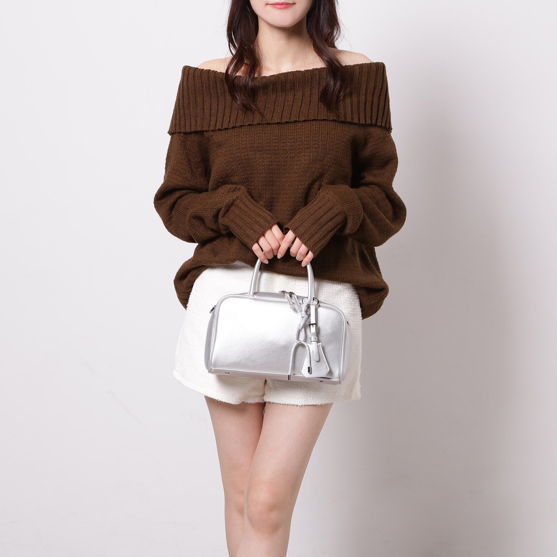 ESPERANZA「チャーム付横長ボストンバッグ」|ボストンバッグ|