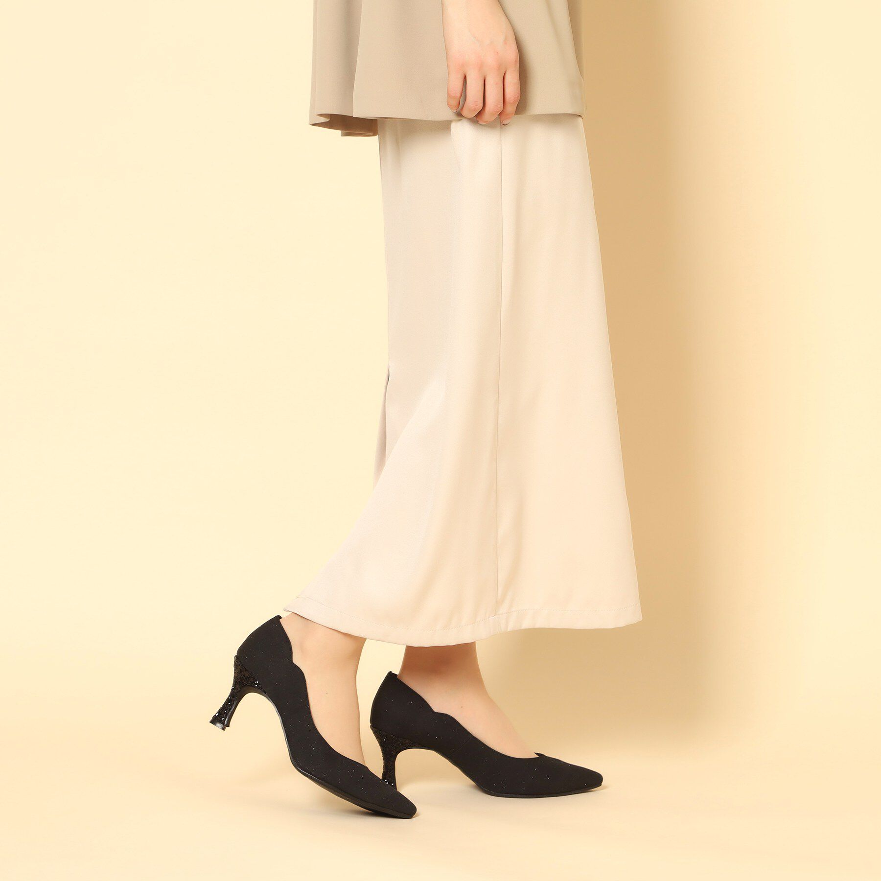 ESPERANZA「ハートカットパンプス」|パンプス|