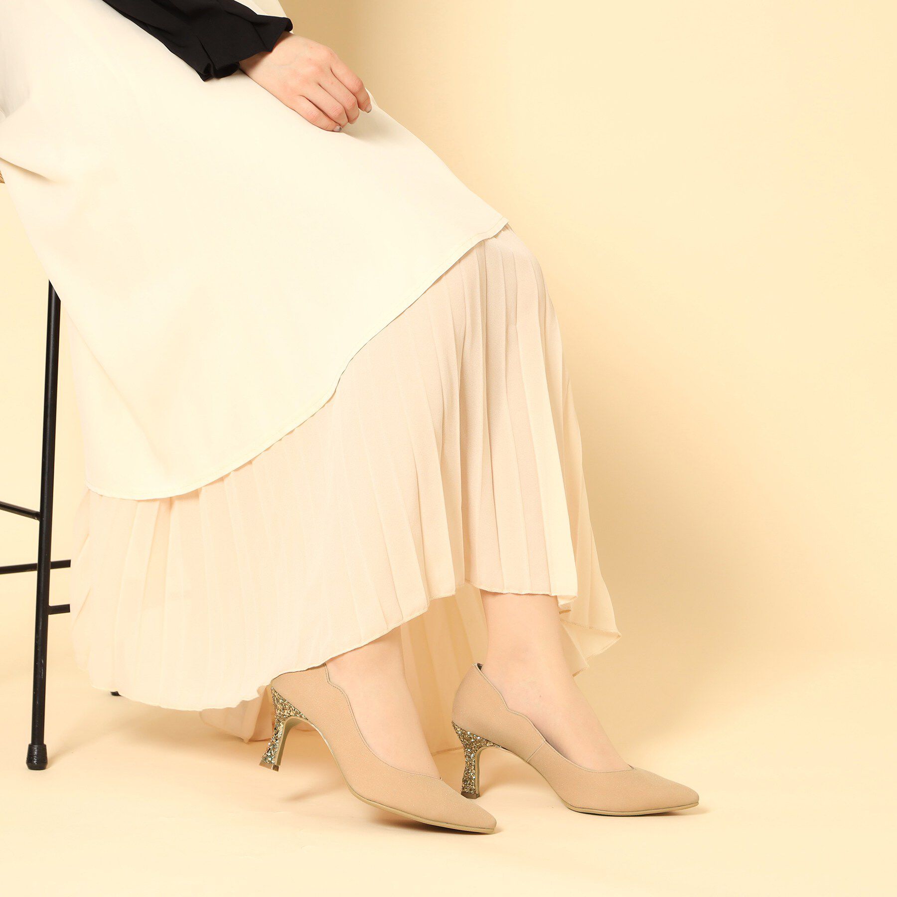 ESPERANZA「ハートカットパンプス」|パンプス|