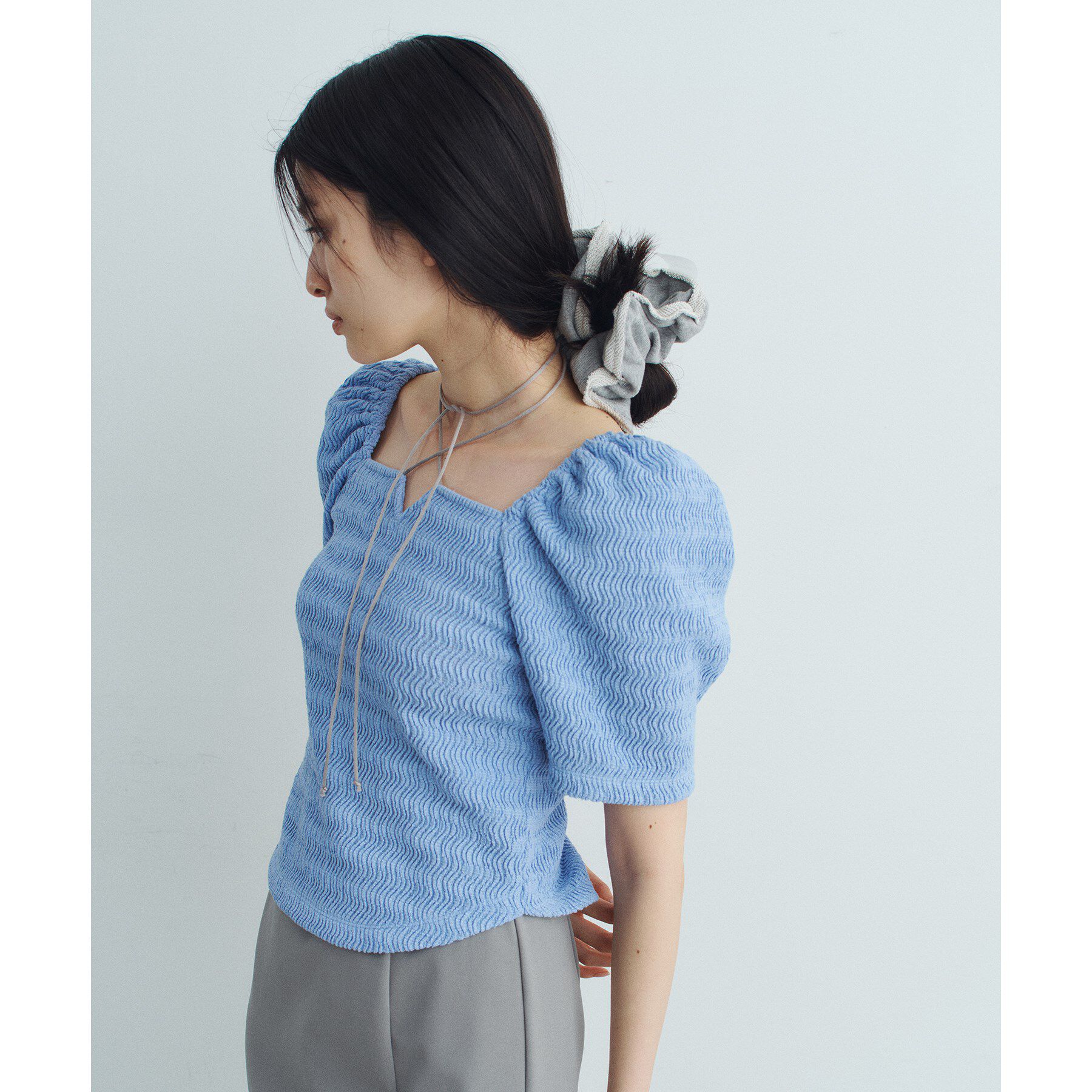 CODE A「heyep｜Sweat Fabric Scrunchie－Medium」|その他|