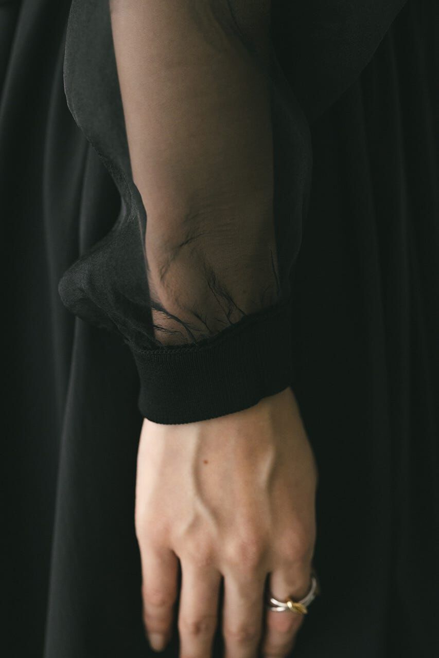 STYLEMIXER「シアーコンビネーションカーディガン」|カーディガン|