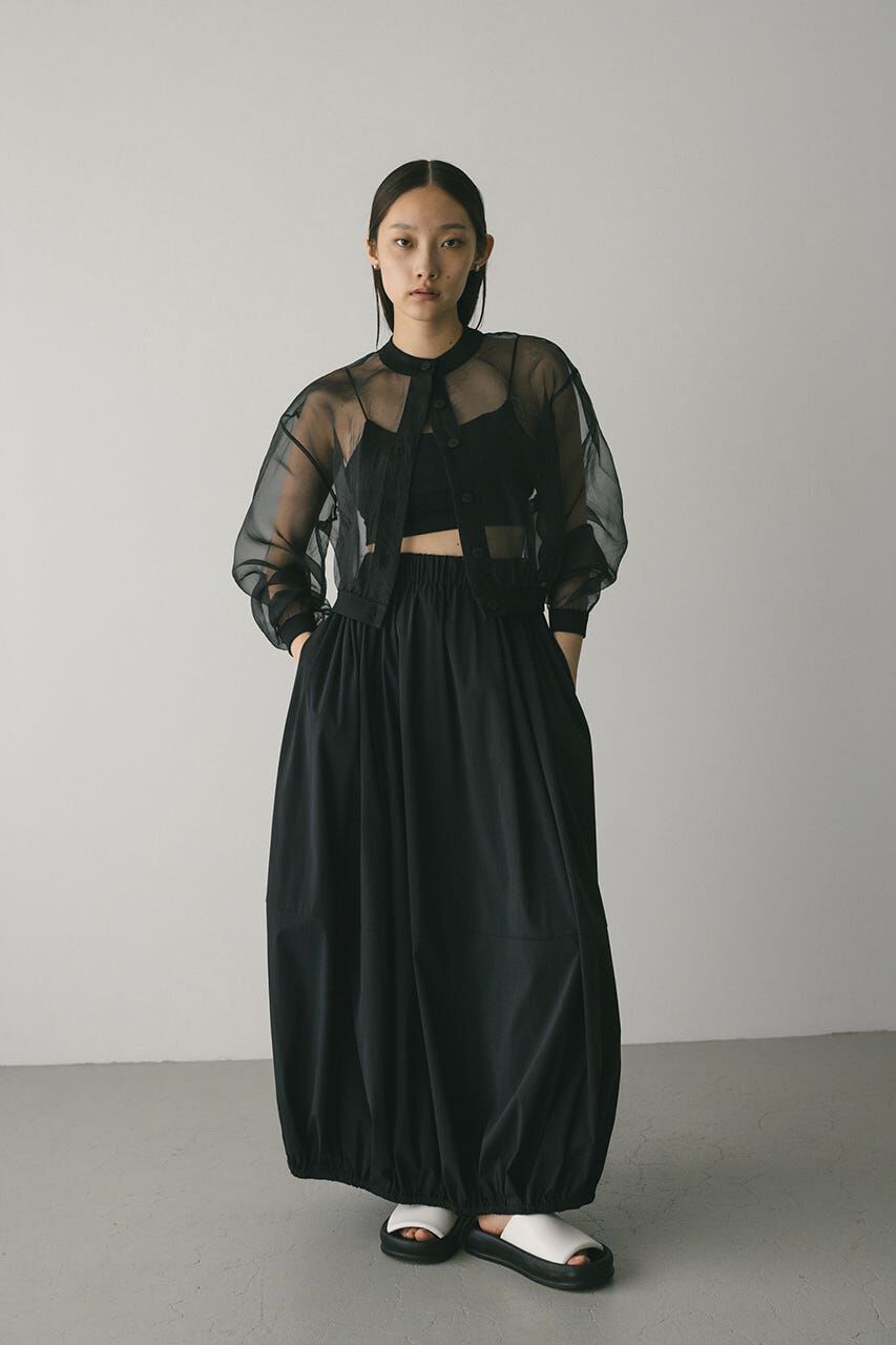 STYLEMIXER「シアーコンビネーションカーディガン」|カーディガン|