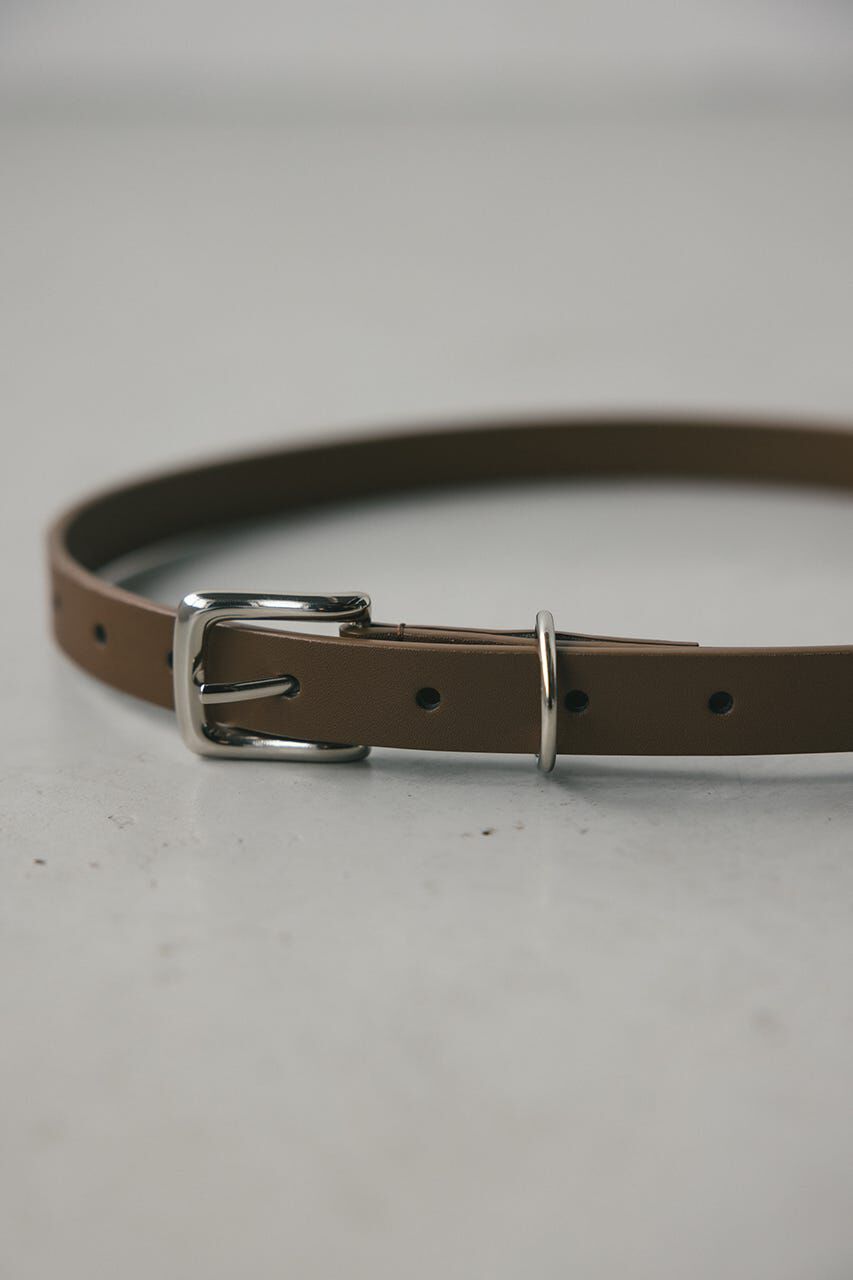 STYLEMIXER「スプリットレザーナローベルト」|ベルト|